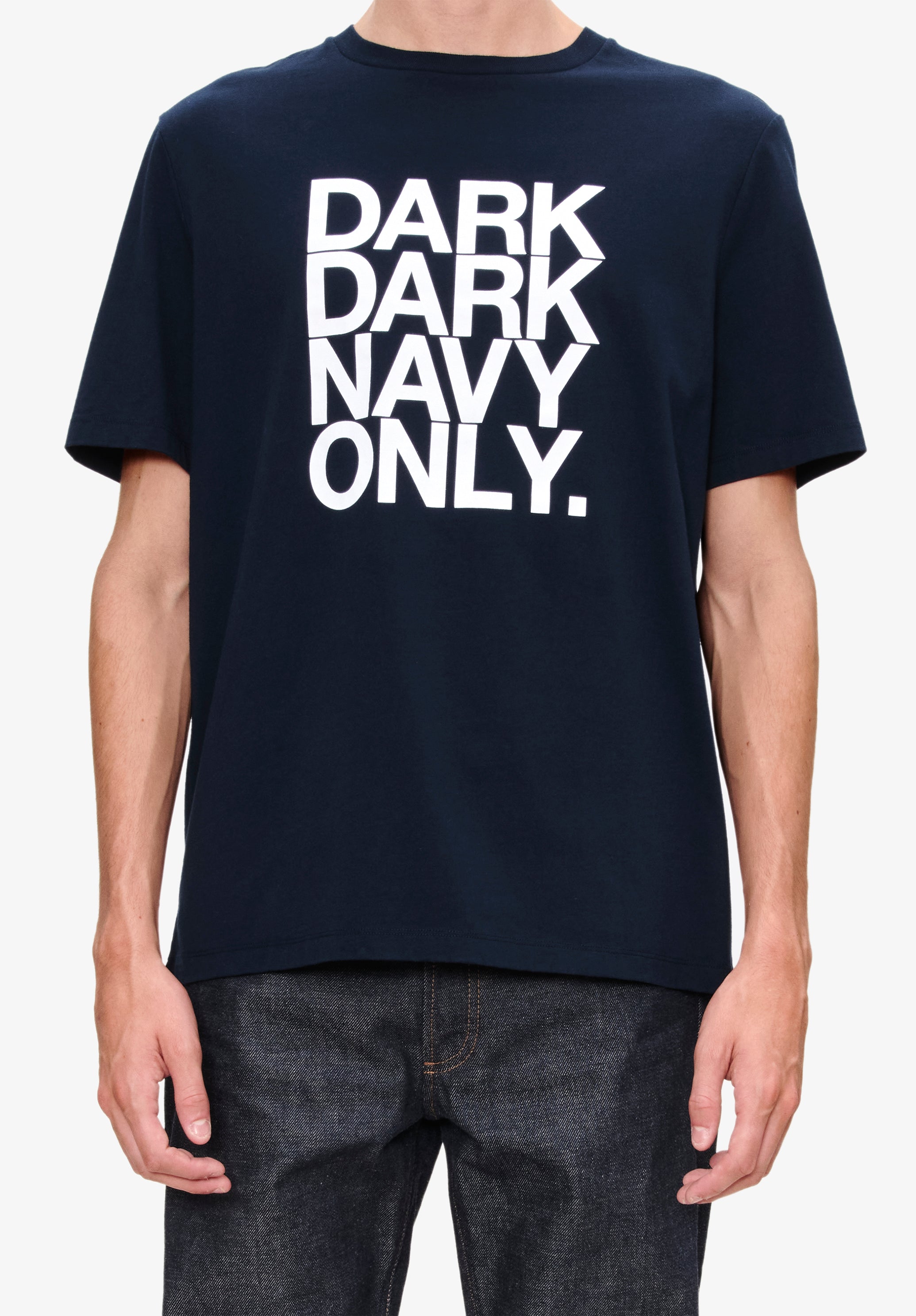 Dark dark navy only T-shirt | T-shirts | A.P.C. Ready-to-Wear