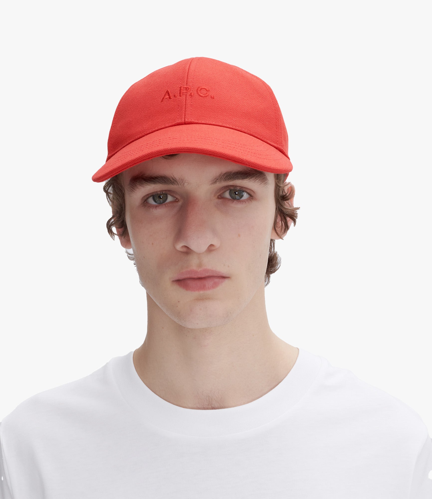 【関税込み】Charlie Hat - A.P.C. - Cotton - Khaki Charlie's Baseball Cap – Modecraze Inc.