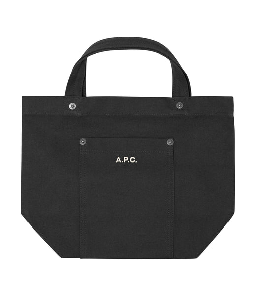 ☆A.P.C.☆ Mini Thais Tote Bag Dark Blue White COHHGM61831IM A.P.C. Mini Thais Tote Bag | Blue | FARFETCH