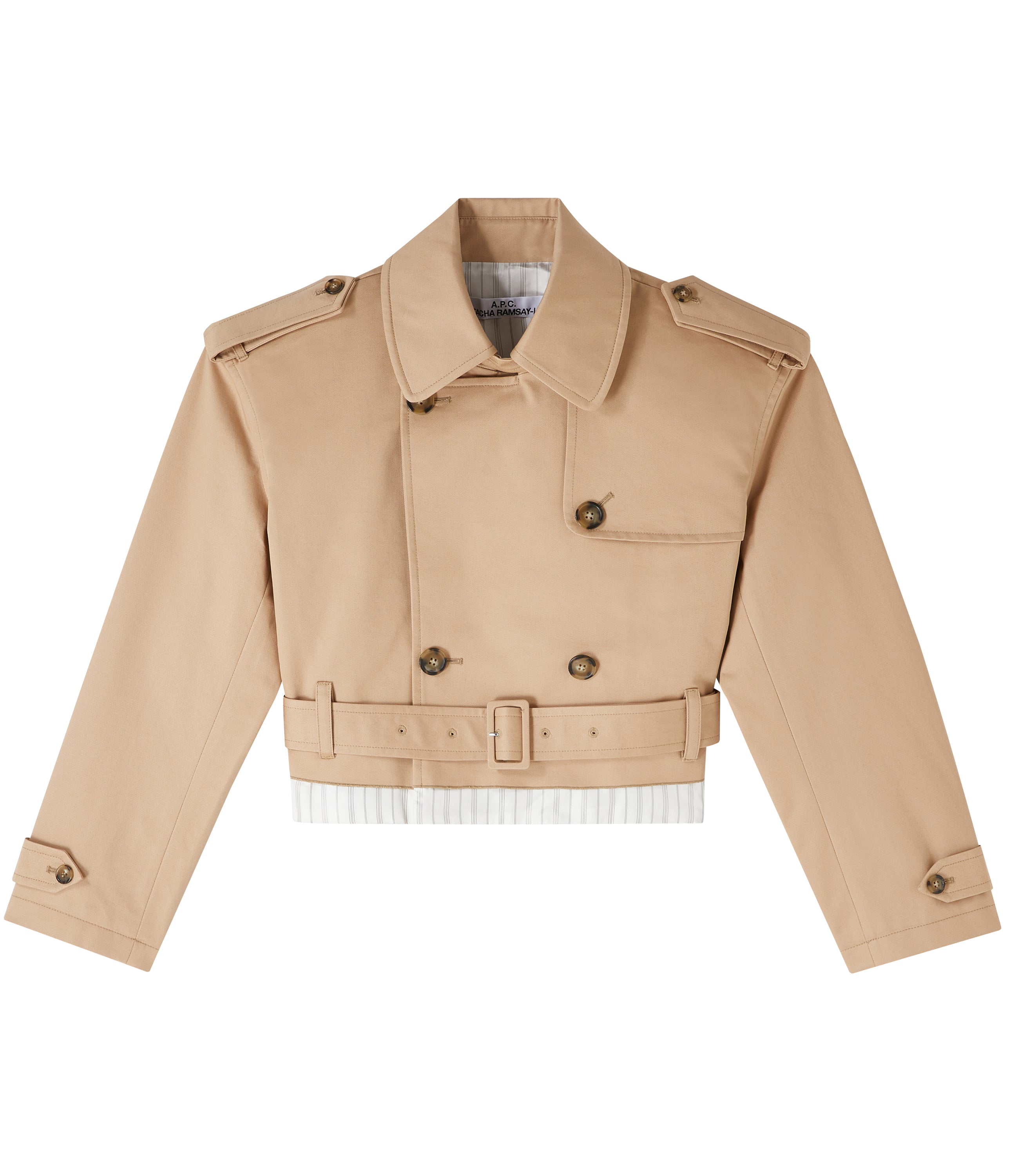 A.P.C|COATS (Trench horace(COGZG F01530 BAA)) Horace trench coat | Waterproof cotton gabardine | A.P.C.