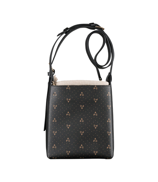 A.P.C. アーペーセー｜VIRGINE SMALL BAG Virginie Small bag | Monogram canvas and smooth leather | A.P.C.