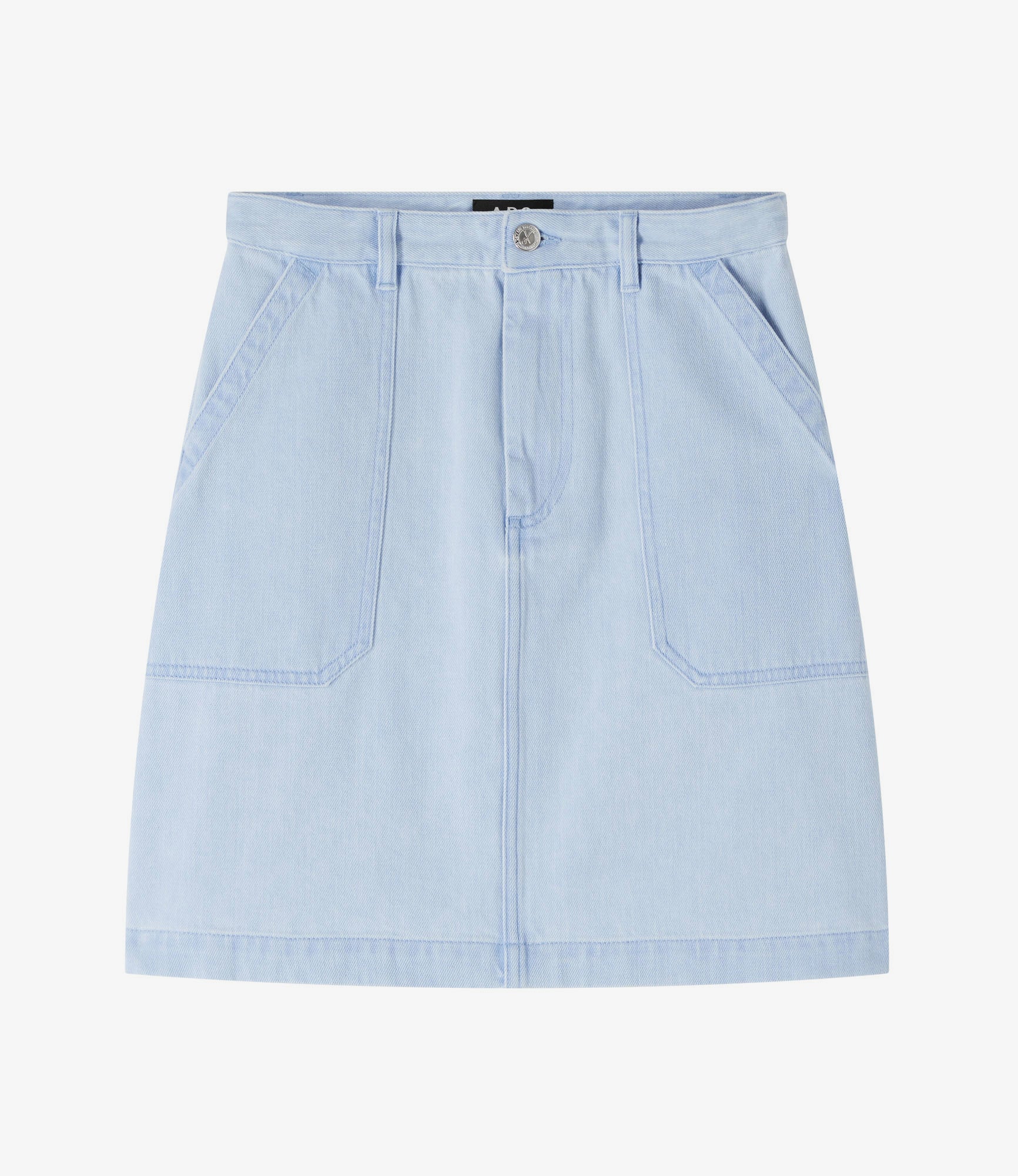 A.P.C｜SKIRTS (Jade Skirt (COFBG F06363 IAL)) A.P.C. - Jade Denim Skirt | HBX - Globally Curated Fashion