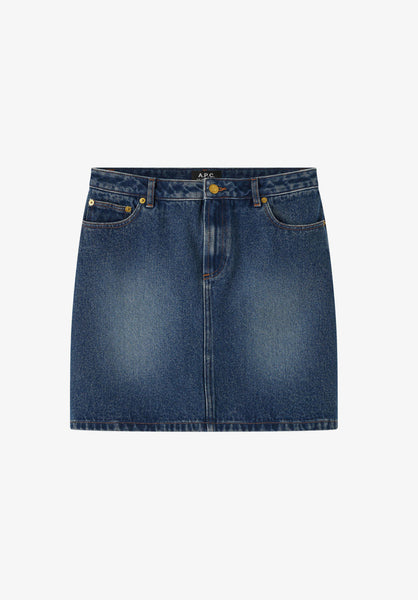 Standard skirt | Soft feminine denim | A.P.C. Ready-to-Wear