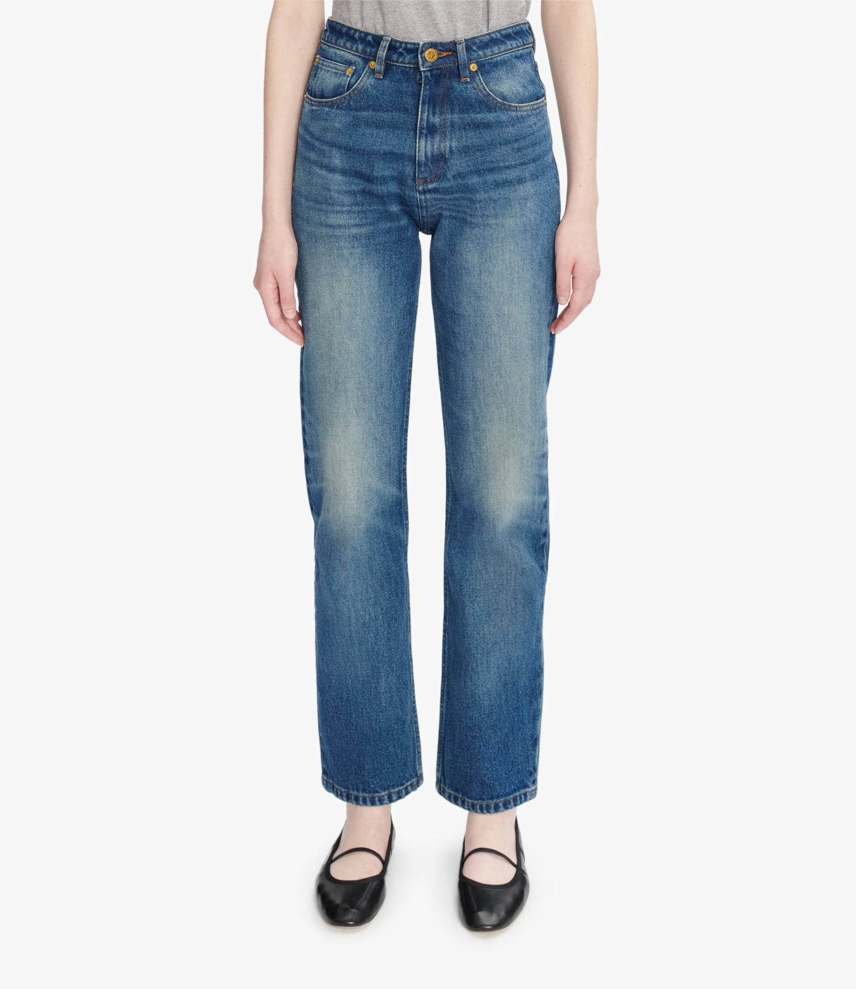 デニム・ジーパン A.P.C. Woman Jeans Blue COGZUF09213 IAL Kylie jeans | Soft feminine denim | A.P.C. Ready-to-Wear
