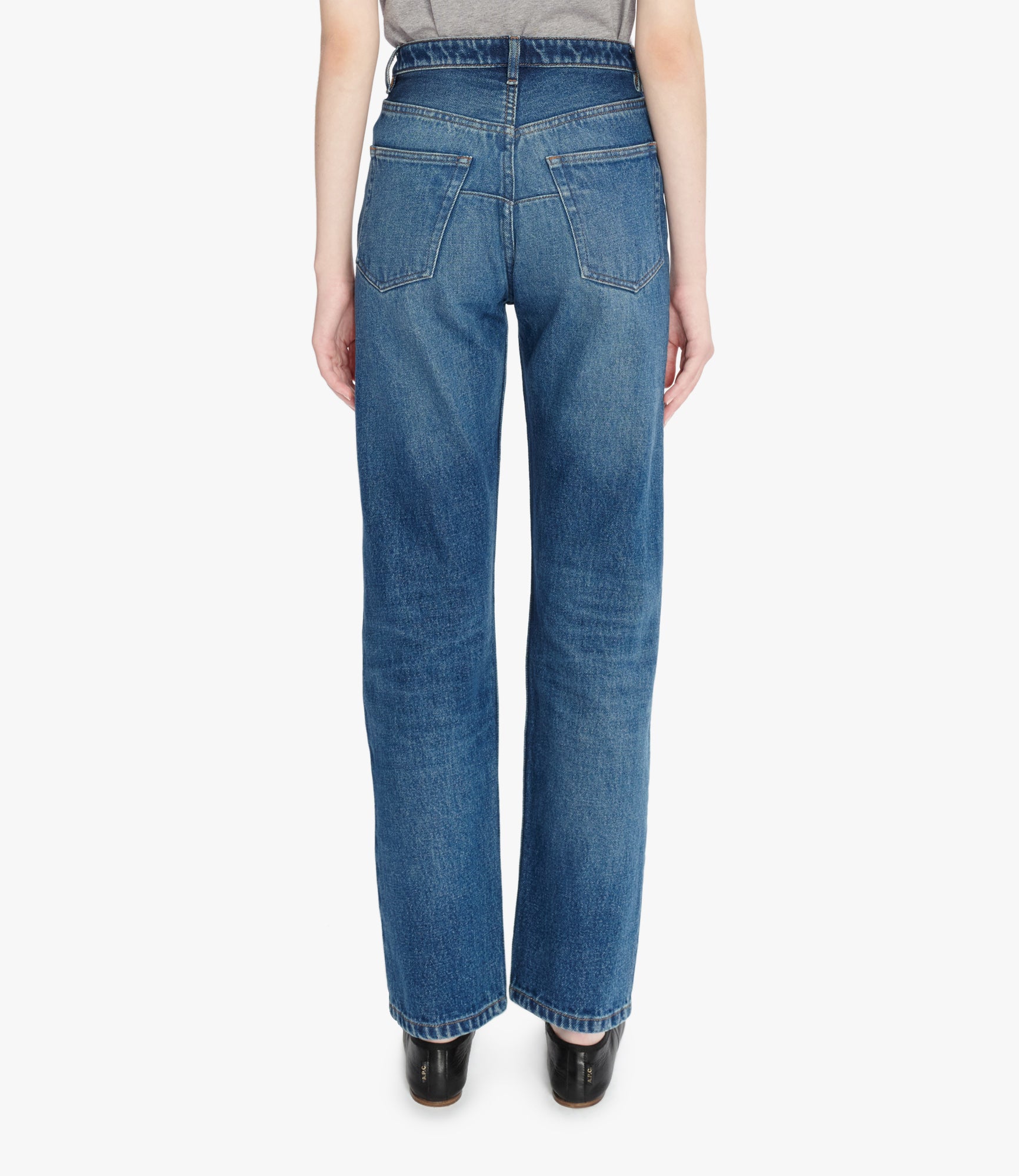 デニム・ジーパン A.P.C. Women Denims COGZU F09213 IAL Blue Kylie jeans | Soft feminine denim | A.P.C. Ready-to-Wear