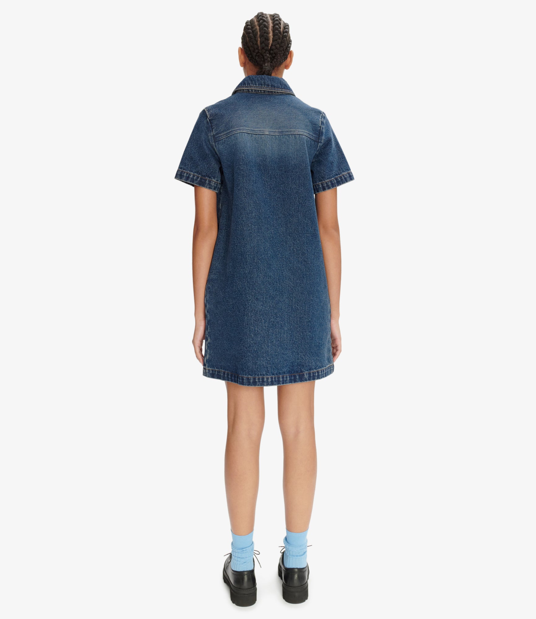 A.P.C.[アーペーセー] Amanda Dress Amanda dress | Soft feminine denim | A.P.C. Ready-to-Wear
