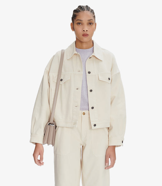 AMI｜COATS (FCO307 WV0016 468) AMI Paris single-breasted Coat | Blue | FARFETCH