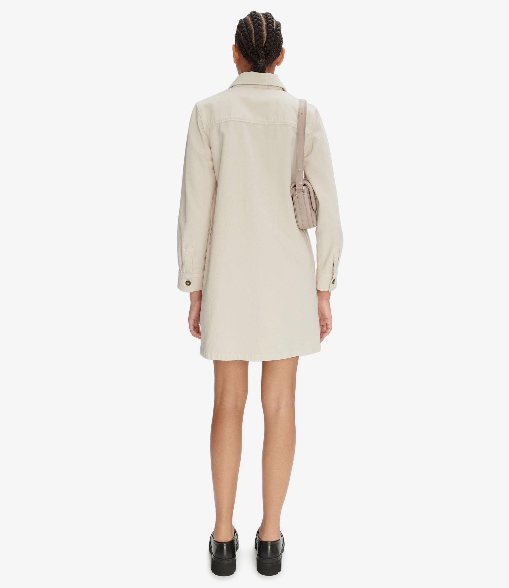 A.P.C｜DRESSES (Mia Dress (COHDK F05878 LZE)) A.P.C. - Mia Dress in Noir Delave – gravitypope