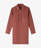 A.P.C. Women Dresses - Pink denim dress