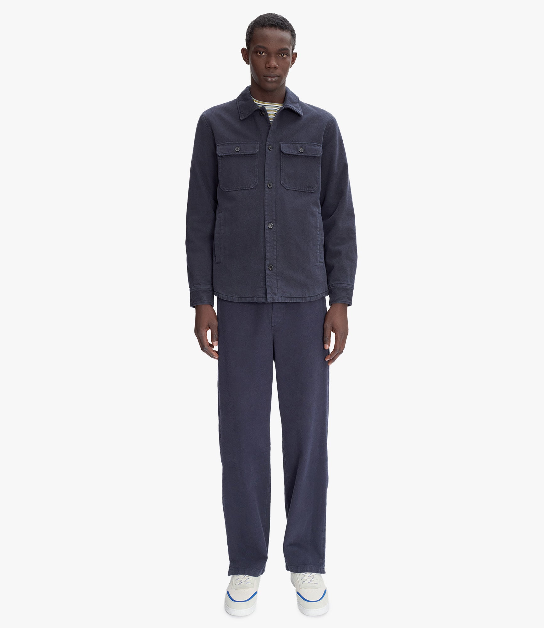 【値下げ】APC ジャケット　ネイビー org.jpg