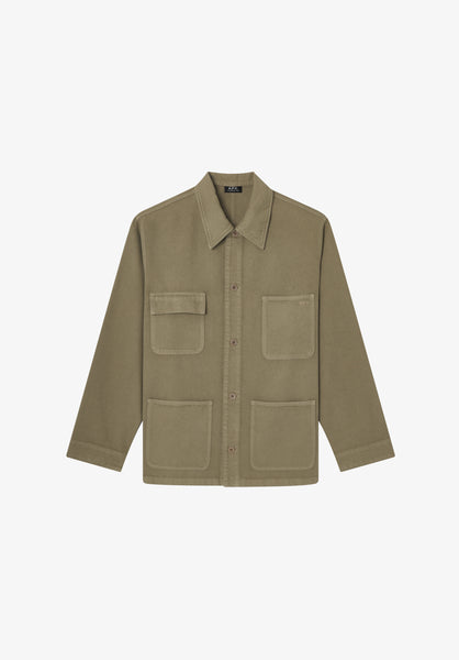 Loose-fit overshirt-jacket | Jackets | A.P.C. Ready-to-Wear