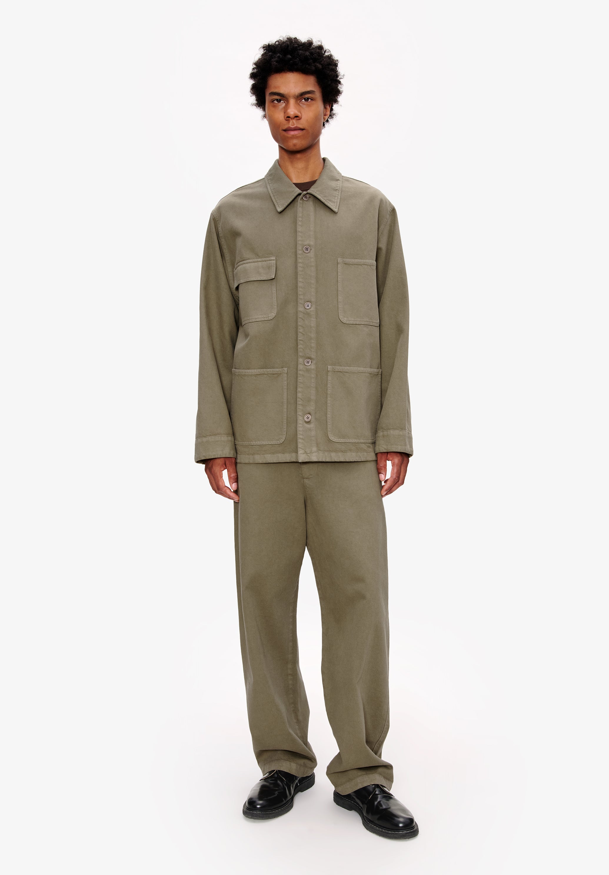 A.P.C 比翼 ウールジャケット archive 00s Loose-fit overshirt-jacket | Jackets | A.P.C. Ready-to-Wear