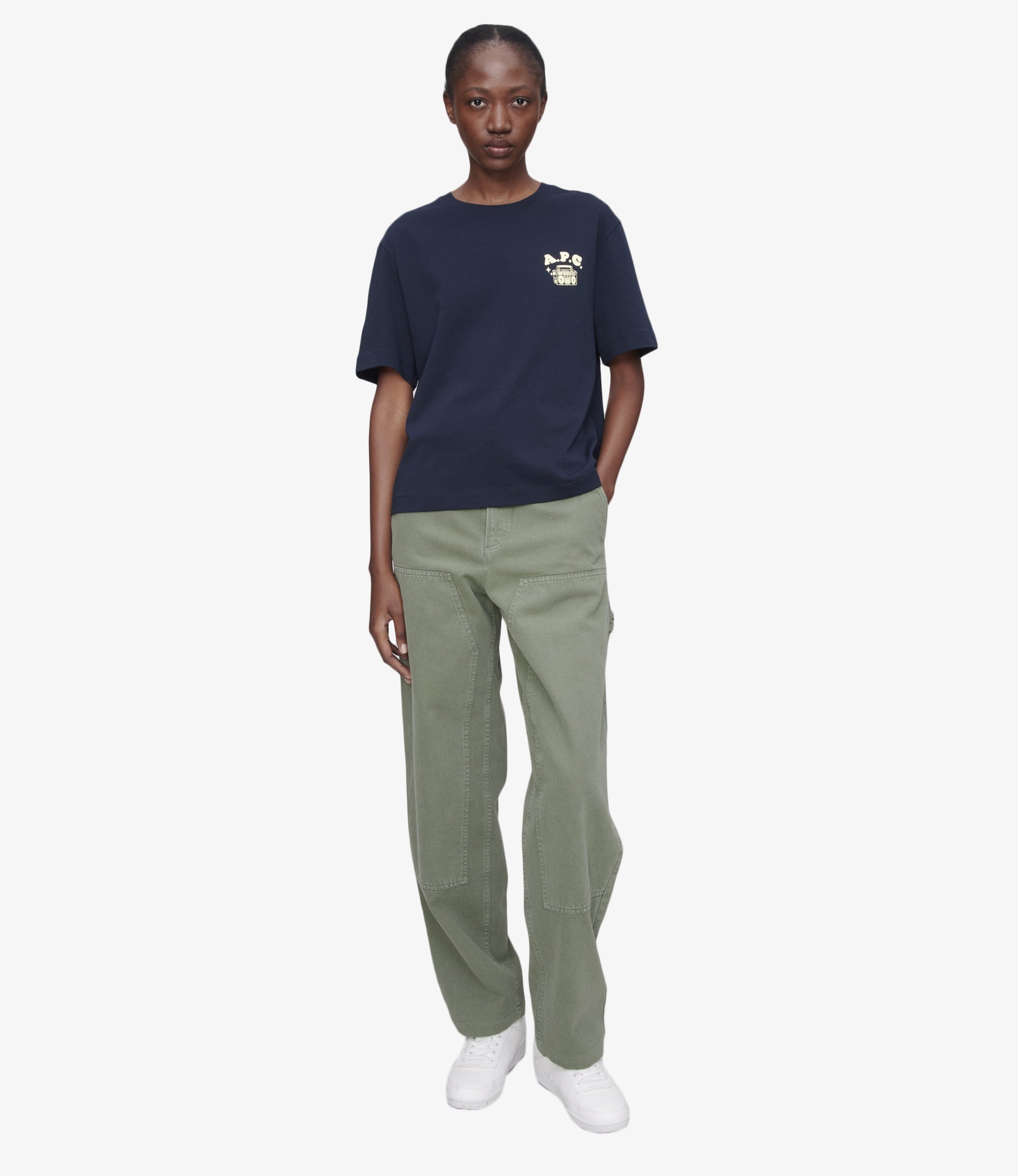 A.P.C. Cotton Straight Trousers France製 Gustav pants | 100% cotton | A.P.C. Ready-to-Wear