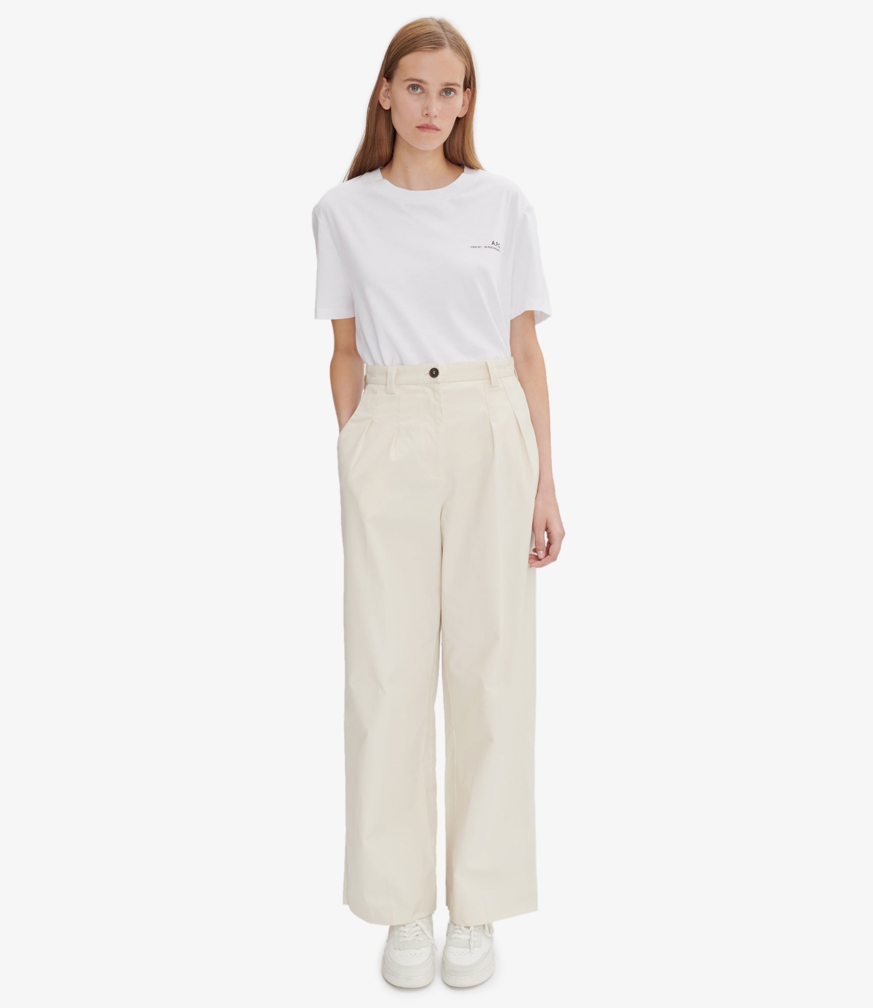 A.P.C｜CHINO PANTS (Pantalon Tressie (COFCN F08398 JAB) Tressie pants | Rustic cotton | A.P.C. Ready-to-Wear
