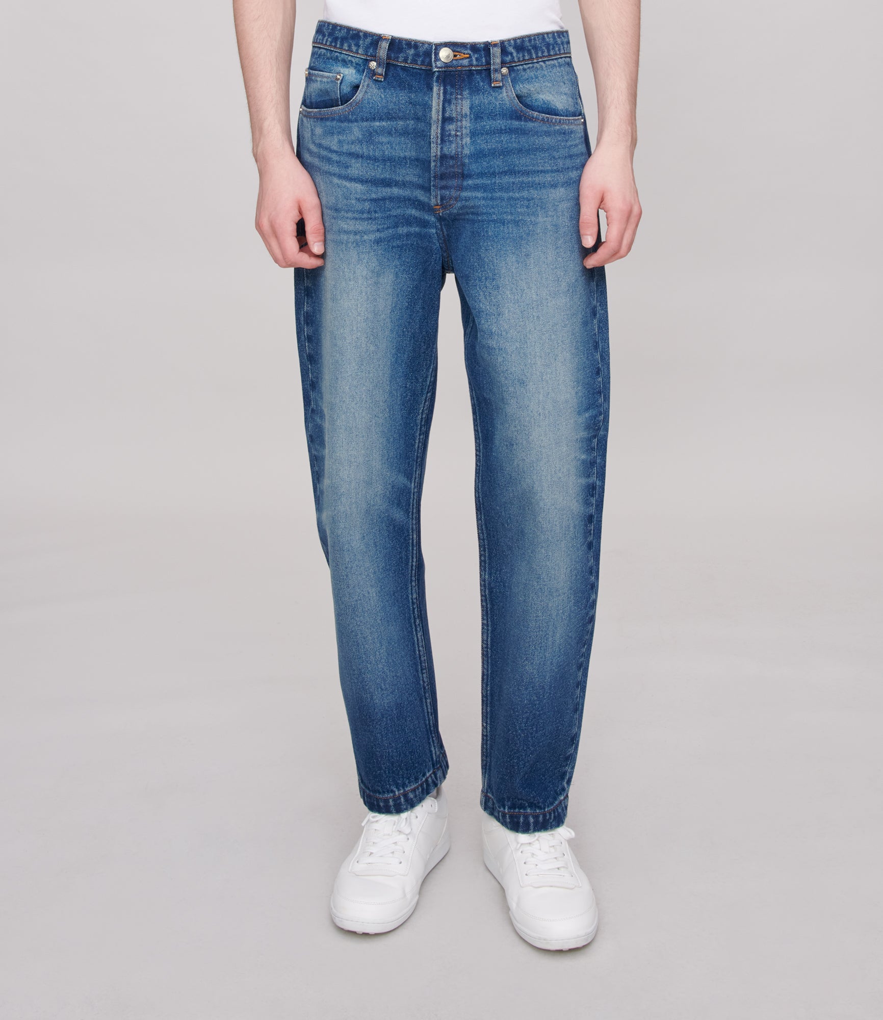 Achille jeans | Stonewashed denim | A.P.C. Ready-to-Wear