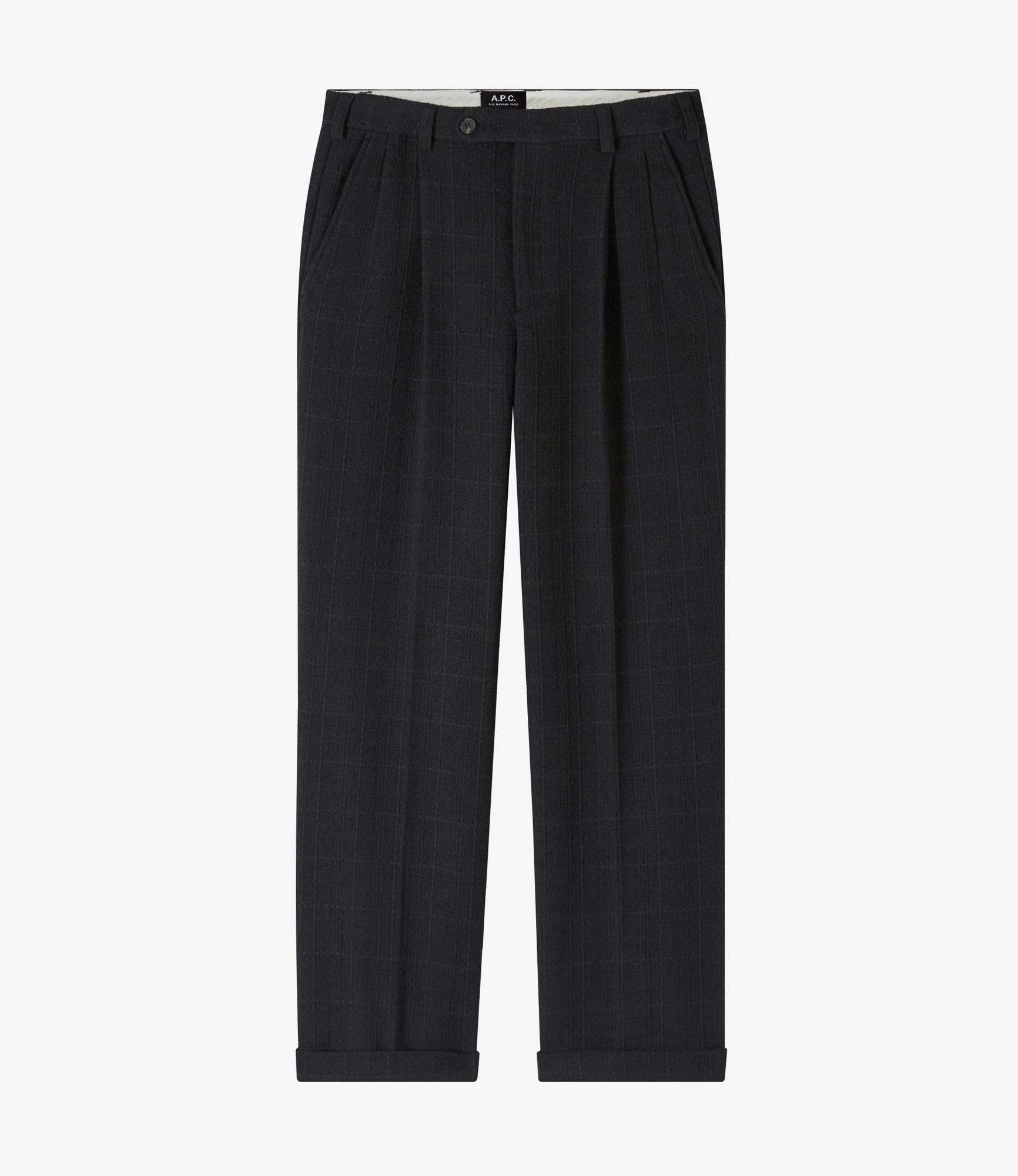 パンツ A.P.C. FW24 MELISSA PANT (F08420COHAF LZZ) Melissa pants | Heavyweight recycled checked tweed | A.P.C.