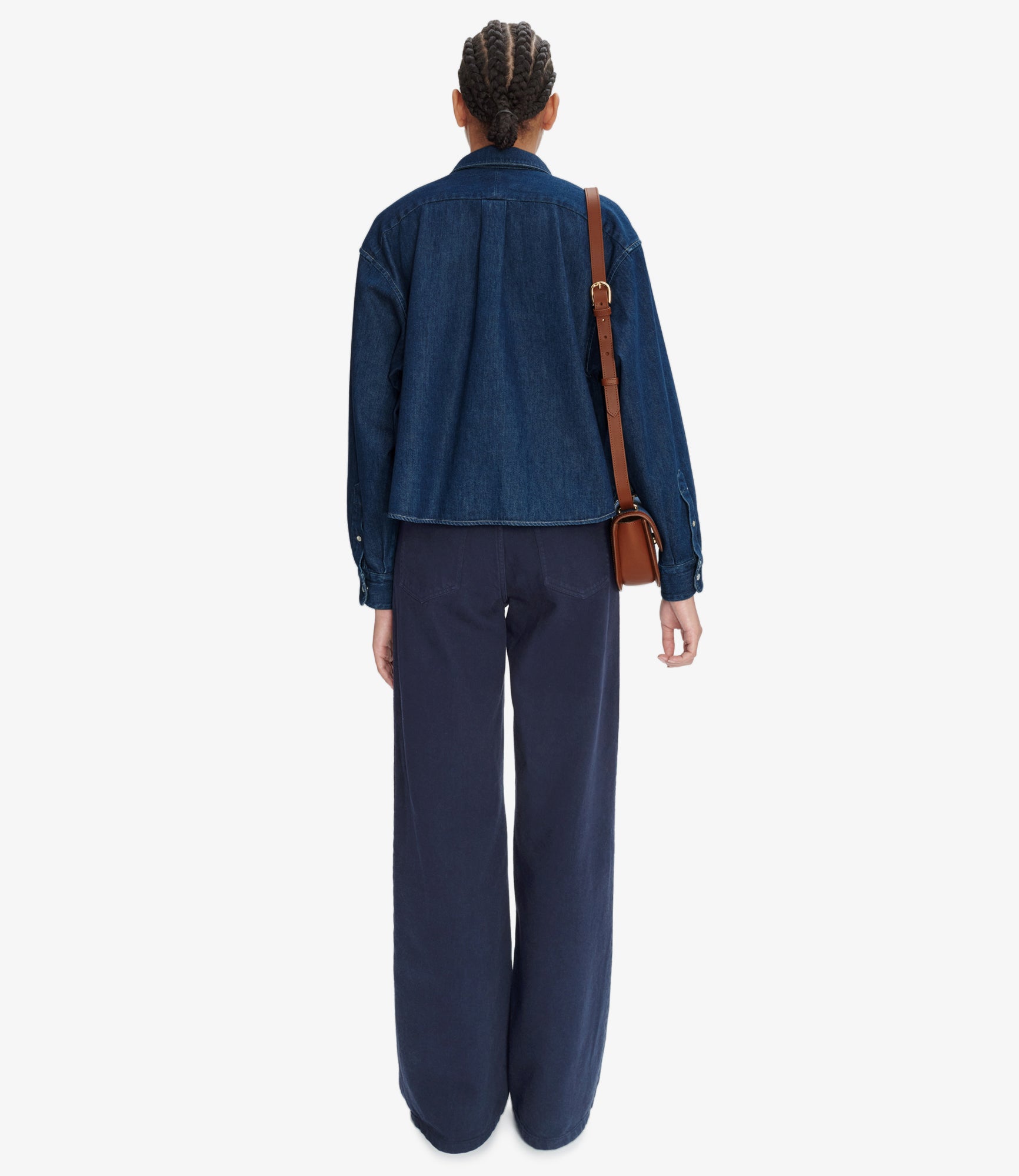 Samantha overshirt | Lightweight organic denim | A.P.C.