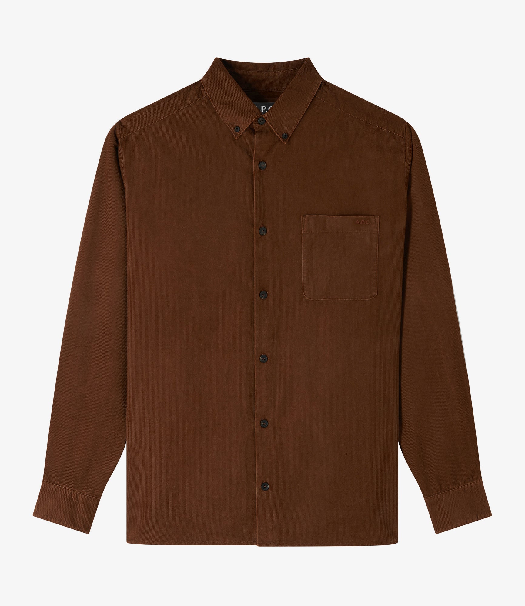 Tシャツ・カットソー A.P.C. FW25 \"CHEMISE MATHIAS\" SHIRT (COHAL H12586 IAI) Mathias シャツ｜HOMME ｜A.P.C. | アーペーセー日本公式