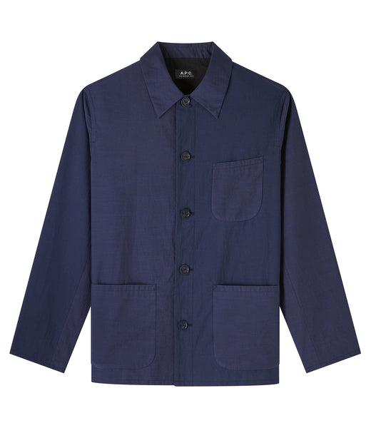 Melchior jacket | Technical cotton with crinkled finish | A.P.C.