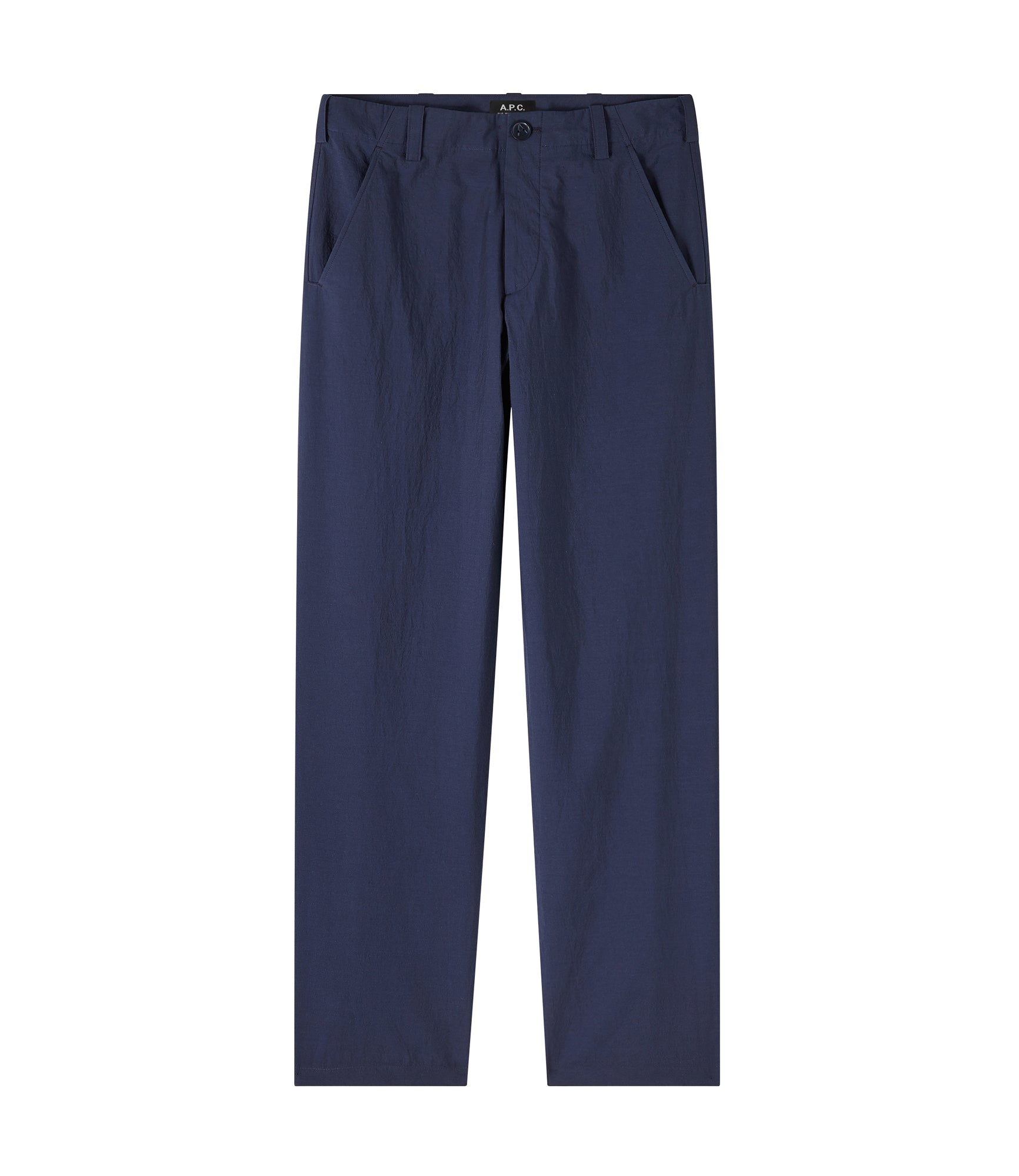 パンツ A.P.C. Women Straight Pants CODBSM09002IAI Blue Straight trousers for women, high wasted pants | A.P.C.