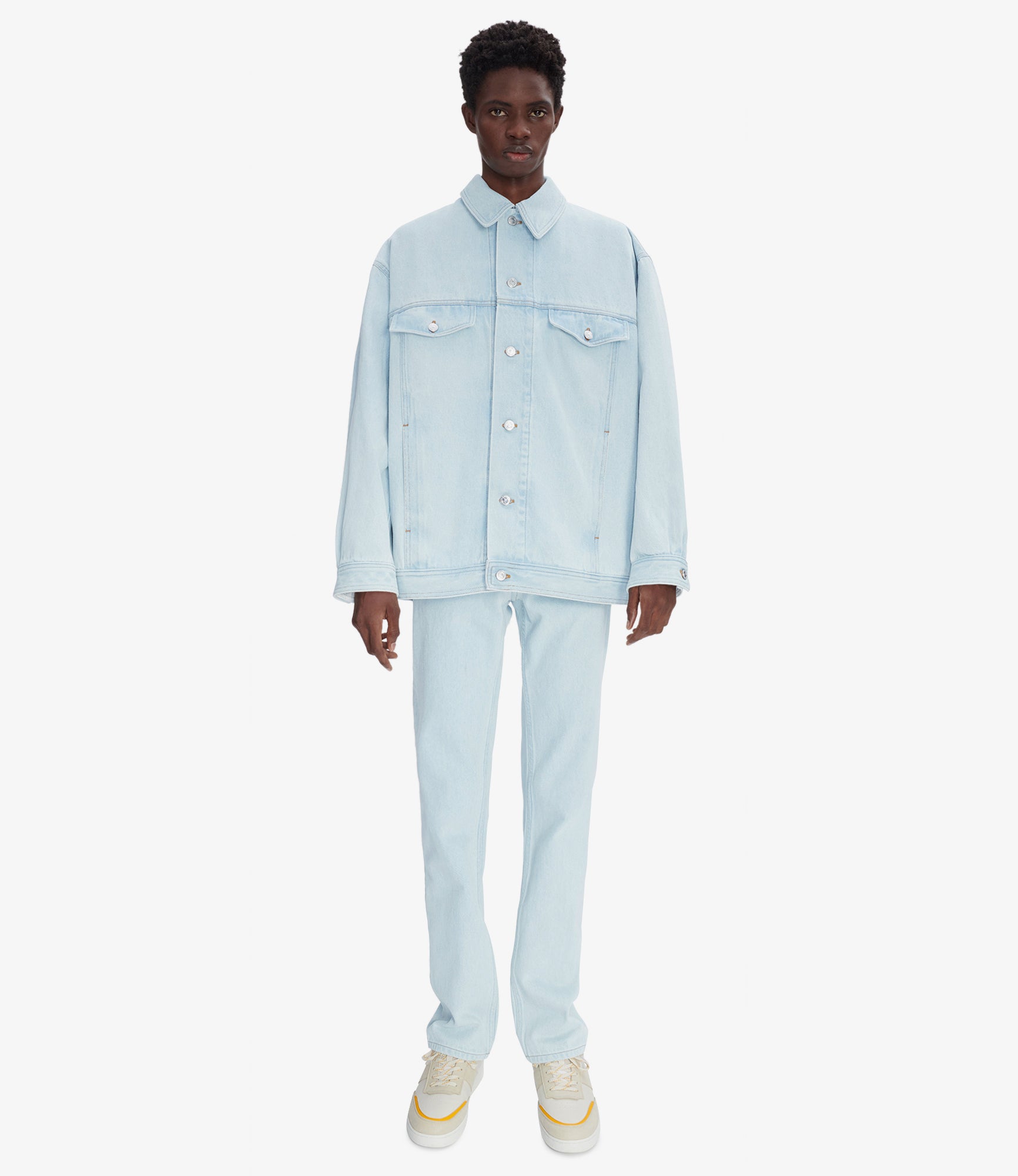 Elvis jacket | Bleached-out denim | A.P.C. Ready-to-Wear