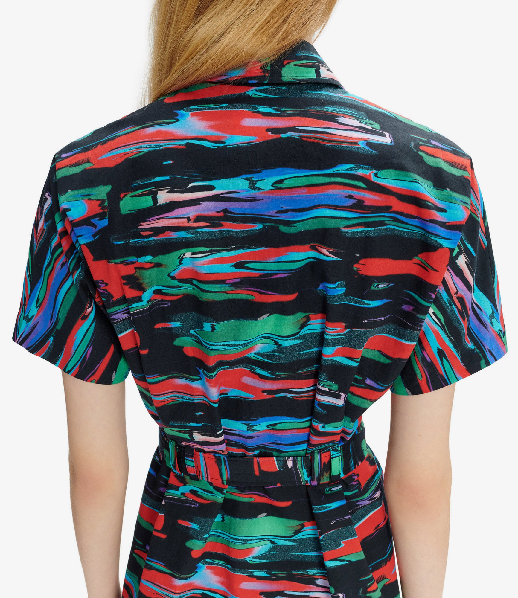 A.P.C｜DRESSES (Suzanne Dress (COGXX F35121 IAV)) Suzanne dress | Poplin printed in splash motif | A.P.C.