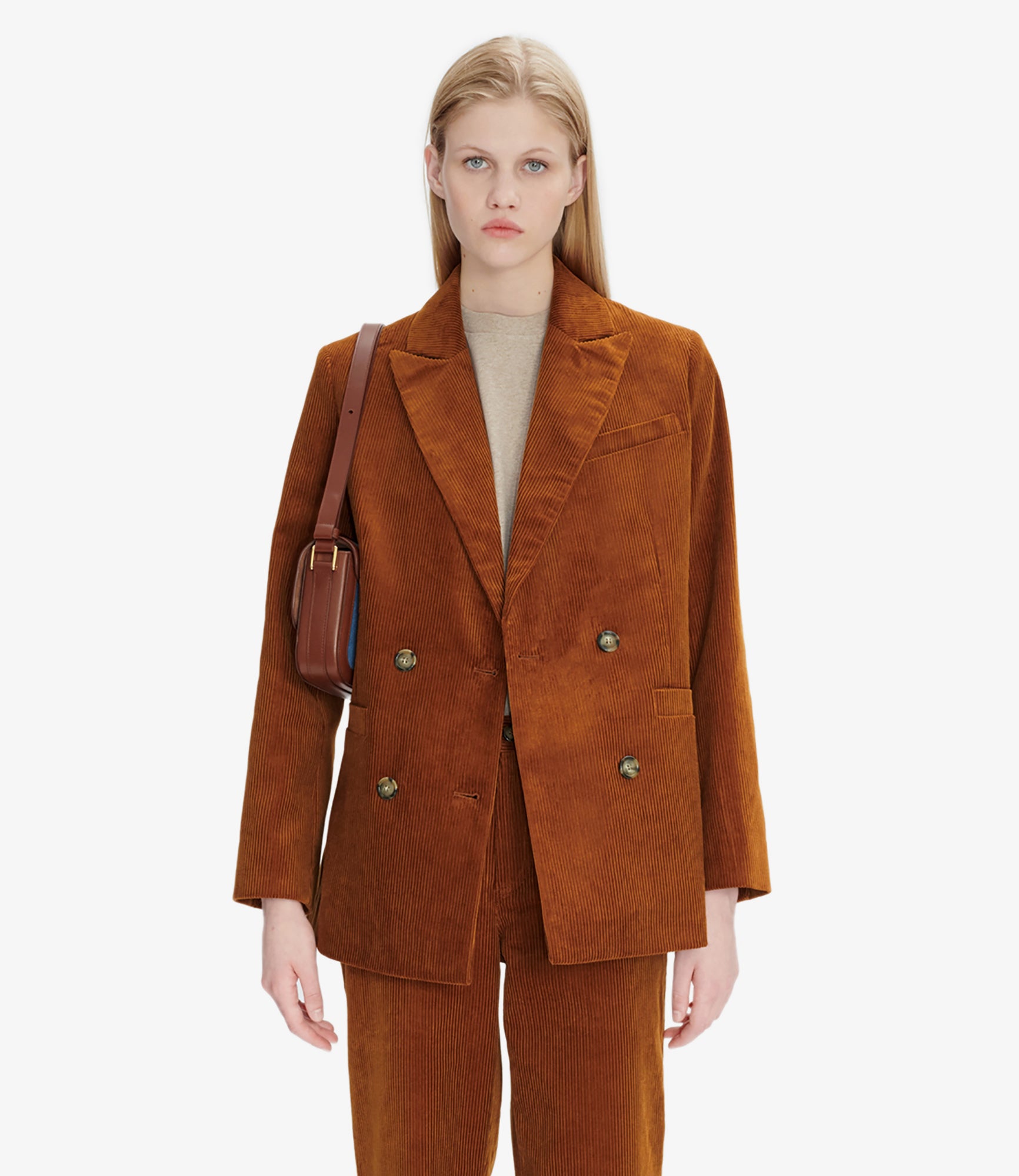 ジャケット APC Lucy Jacket Camel COHBBF03212CAB COHBBF03212CABFW24 Lucy jacket | Corduroy | A.P.C. Ready-to-Wear