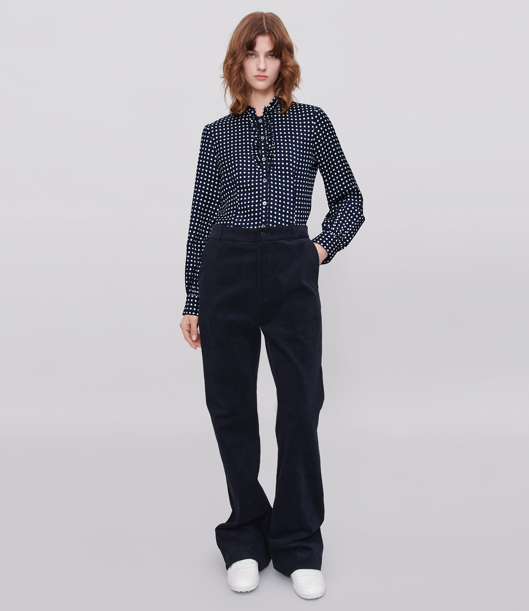 A.P.C. Cotton Wide Work Pants France製 8824-04-front-tenx-work-