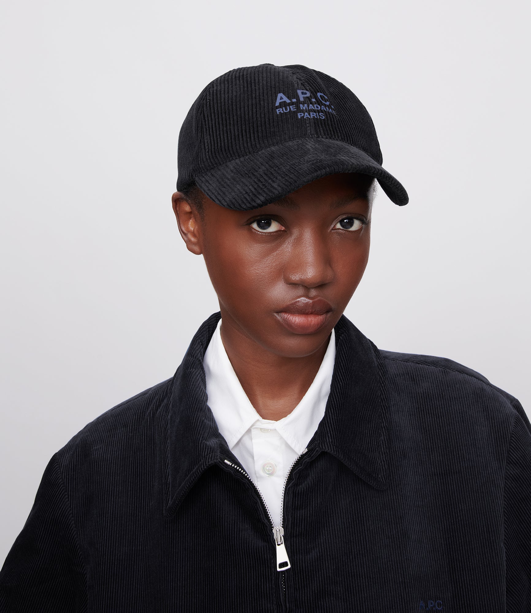 キャップ A.P.C. \"CHARLIE RUE MADAME\" BASEBALL HAT (COHBB M24163 IAK) Charlie Rue Madame baseball cap | 100% cotton | A.P.C.