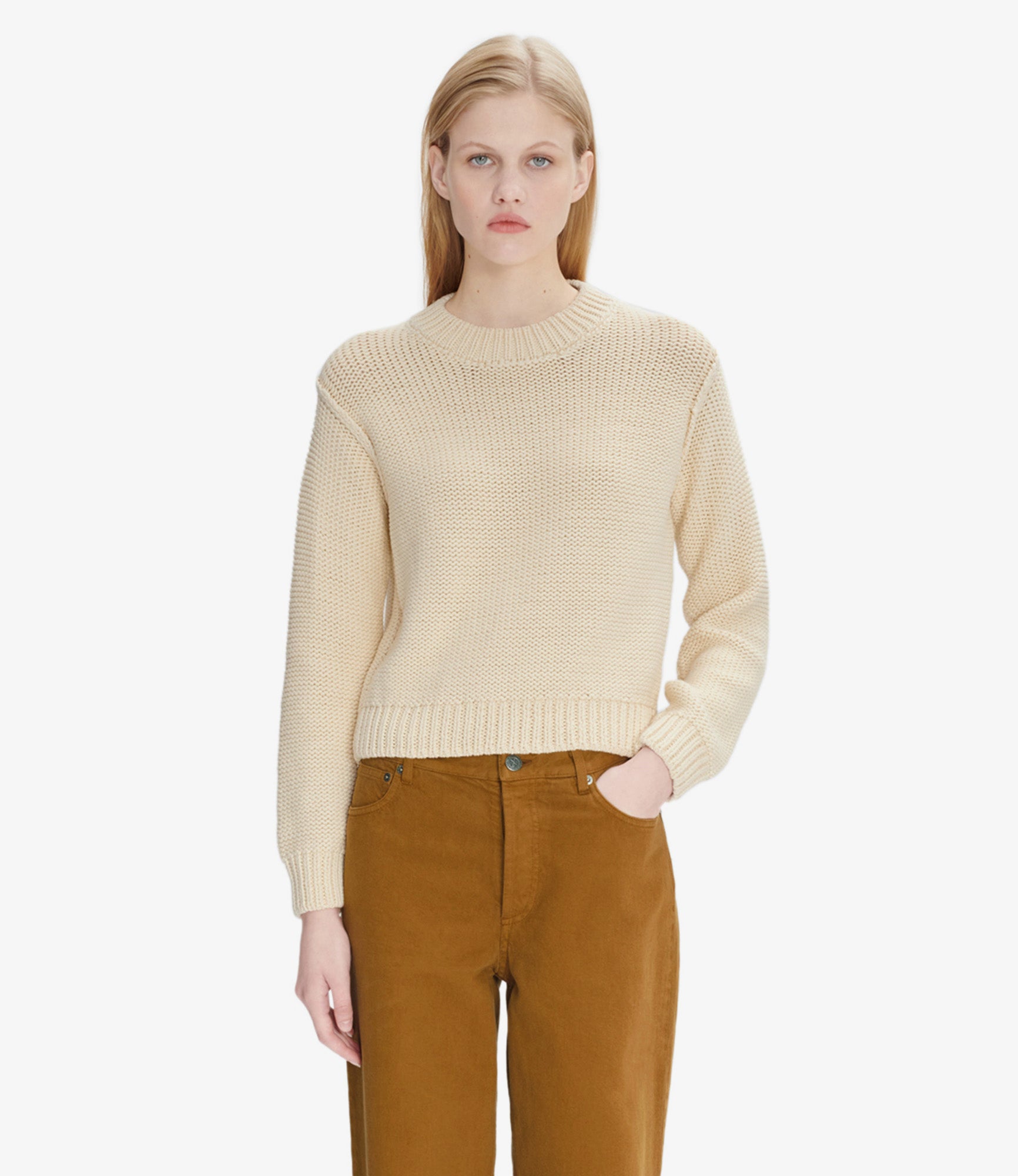 本日発送 andmary Lindsay logo tops② ANDMARY】Mary logo knit tops