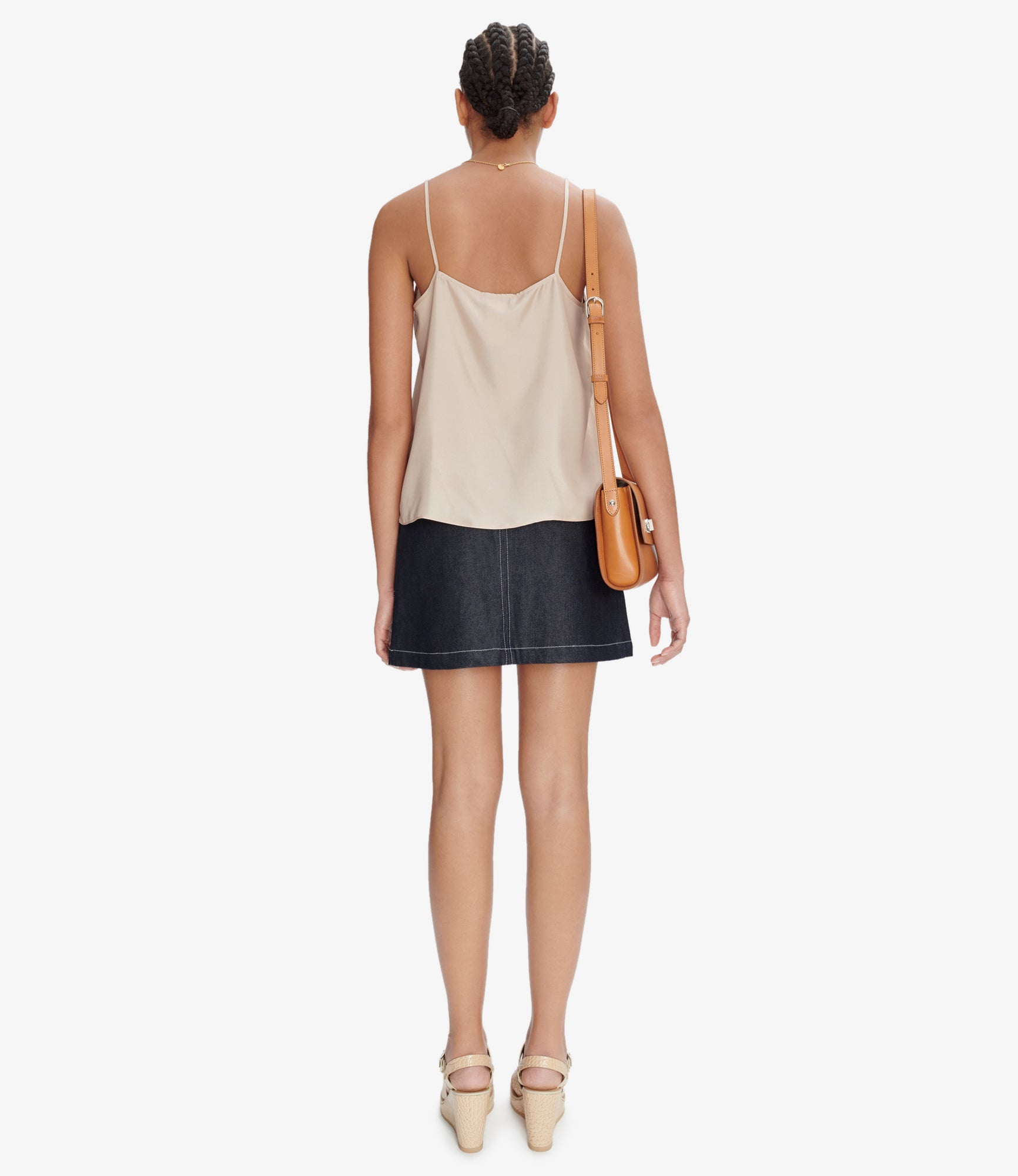 A.P.C｜SKIRTS (Samantha skirt (COHBJ F06426 IAI)) Samantha skirt | Raw stretch denim | A.P.C. Ready-to-Wear