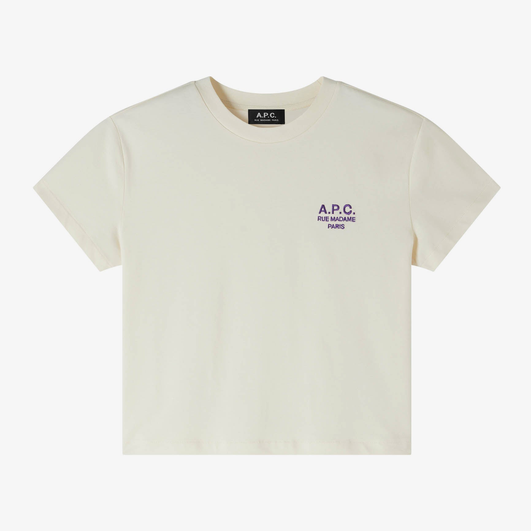 Boxy Rue Madame T-Shirt | Organic Cotton Jersey | A.P.C.