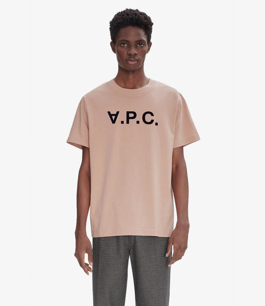 【関税込み】A.P.C. ベージュ Standard Grand VPC Tシャツ Grand VPC T-shirt | Organic jersey | A.P.C. Ready-to-Wear