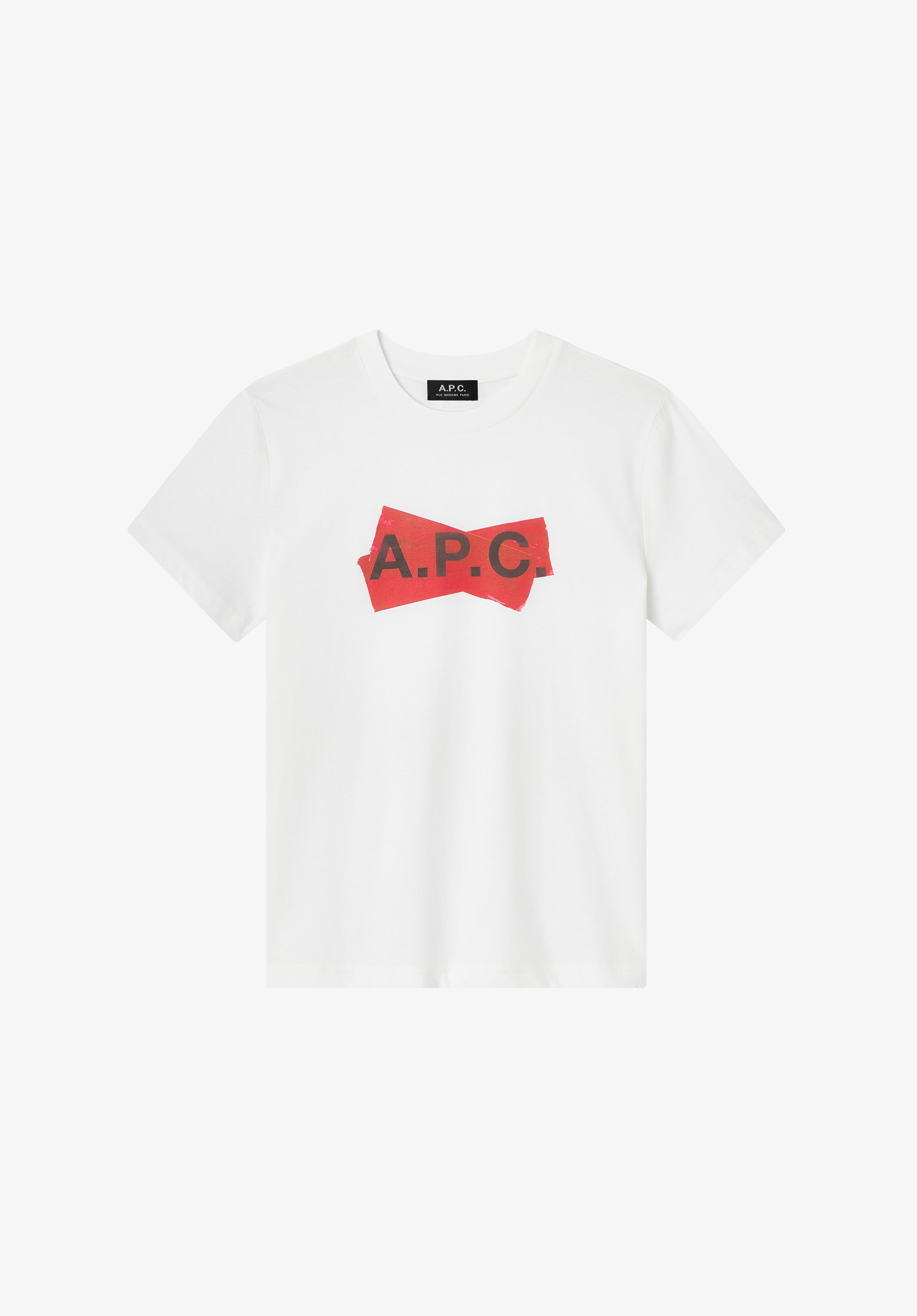 Scotch rouge T-shirt | T-shirts | A.P.C. Ready-to-Wear
