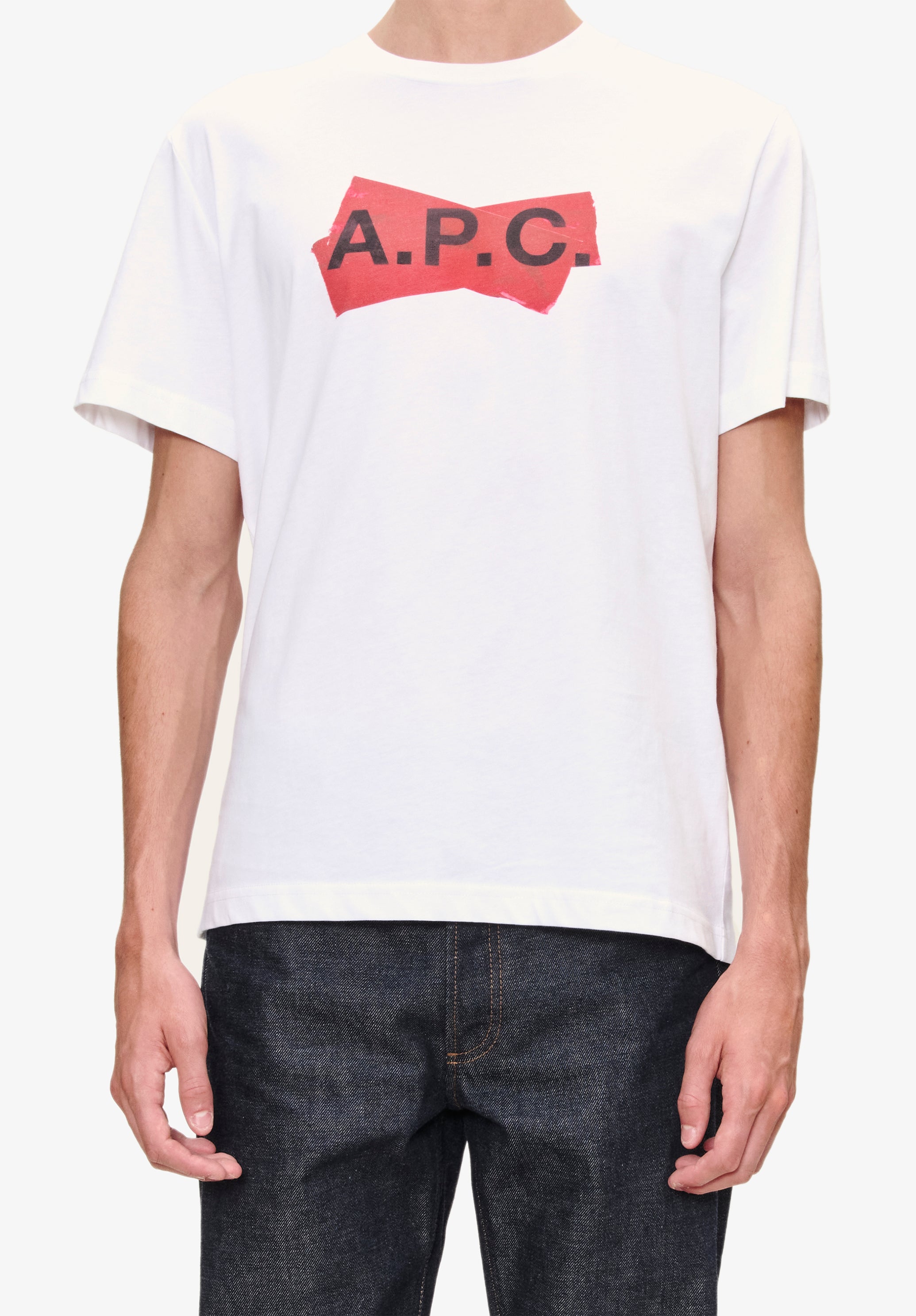 APC Tシャツ　赤ロゴ　Sサイズ Scotch rouge T-shirt | T-shirts | A.P.C. Ready-to-Wear