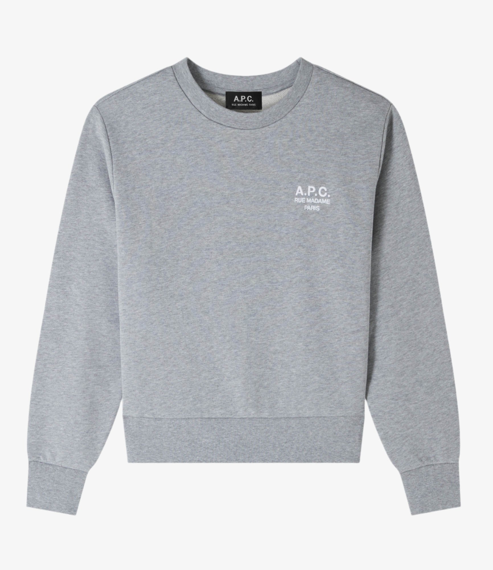 Boxy Rue Madame sweatshirt | Organic fleece | A.P.C. Ready