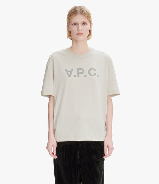 【関税込み】A.P.C. ホワイト Oversize Grand V.P.C. Tシャツ A.P.C.: White Oversize Grand 'V.P.C.' T-Shirt | SSENSE 日本