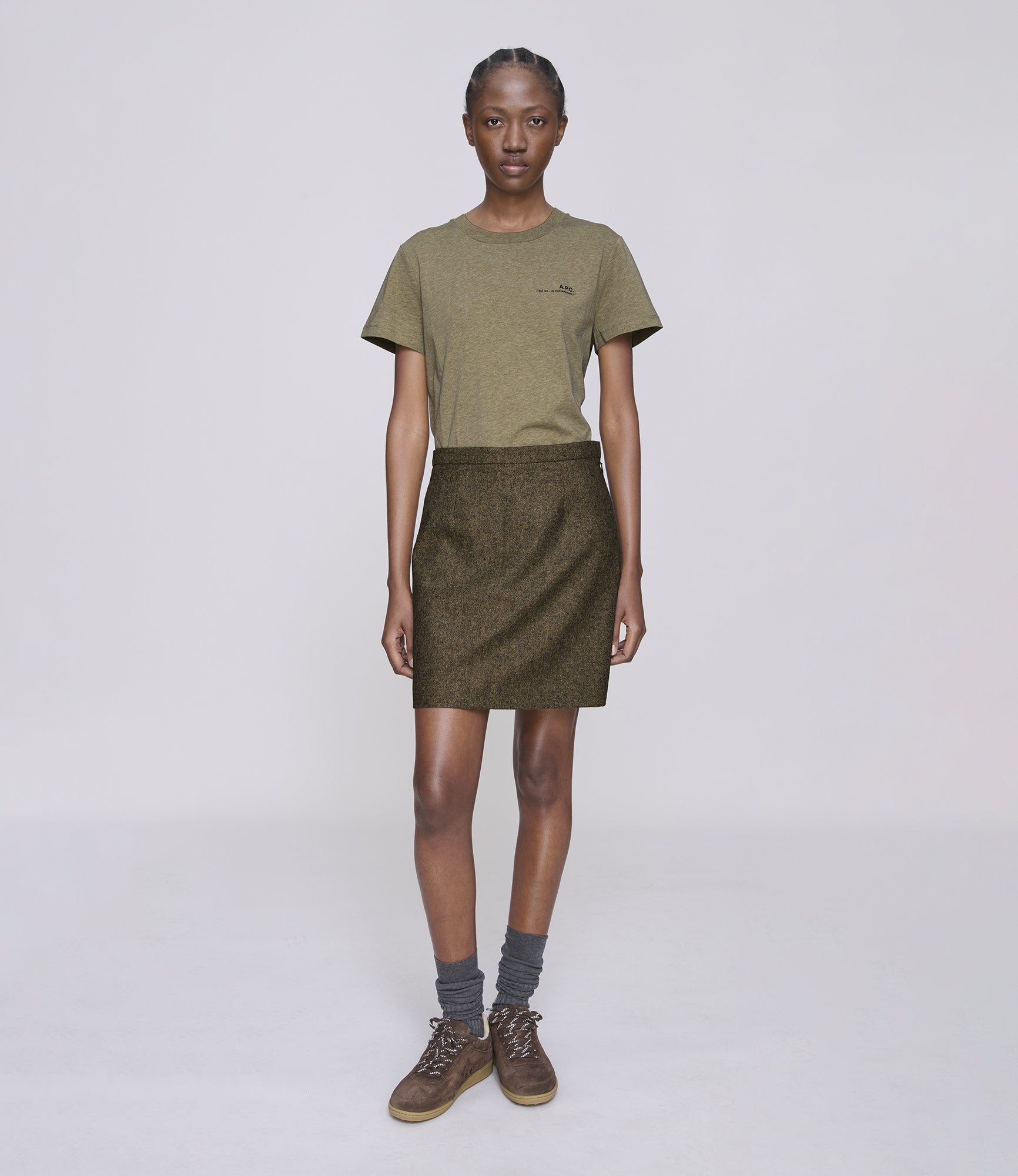 【関税&送料込】A.P.C. Standard T-Shirt Standard A.P.C. Brodée T-shirt | Organic Cotton | A.P.C.