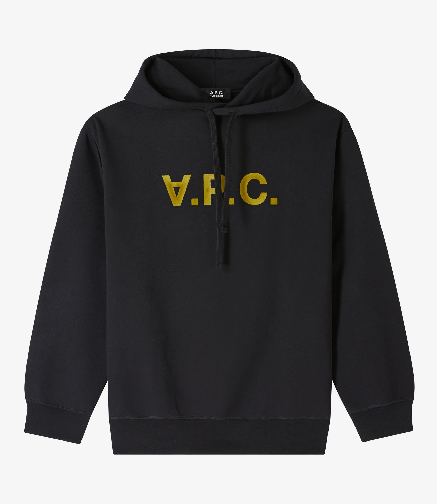 Oversize Grand VPC hoodie | Napped organic fleece | A.P.C.