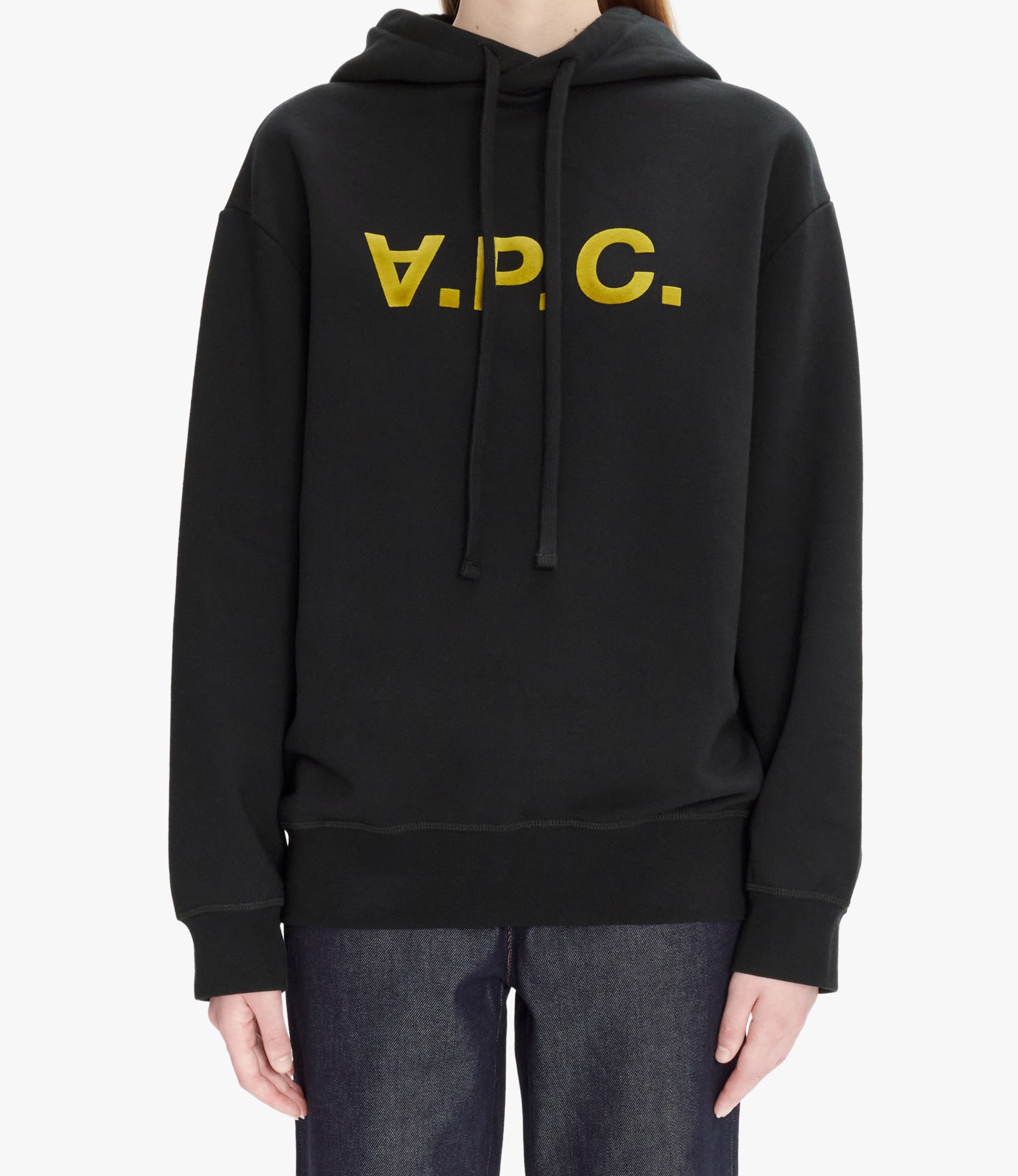 Oversize Grand VPC hoodie | Napped organic fleece | A.P.C.