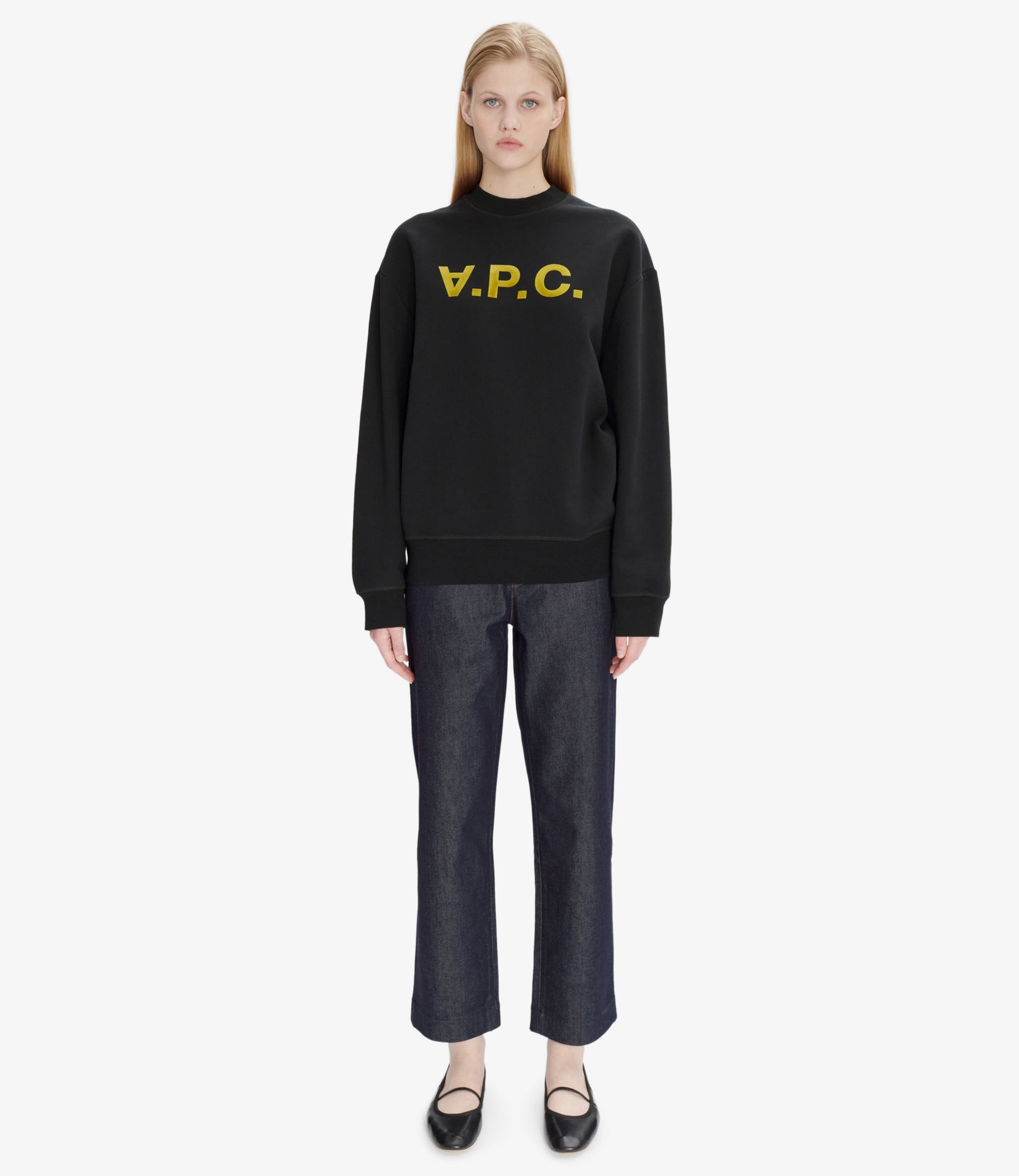 【送料&関税込】A.P.C. Standard Grand Vpc Oversize Sweatshir Standard Grand VPC sweatshirt | Organic fleece | A.P.C.