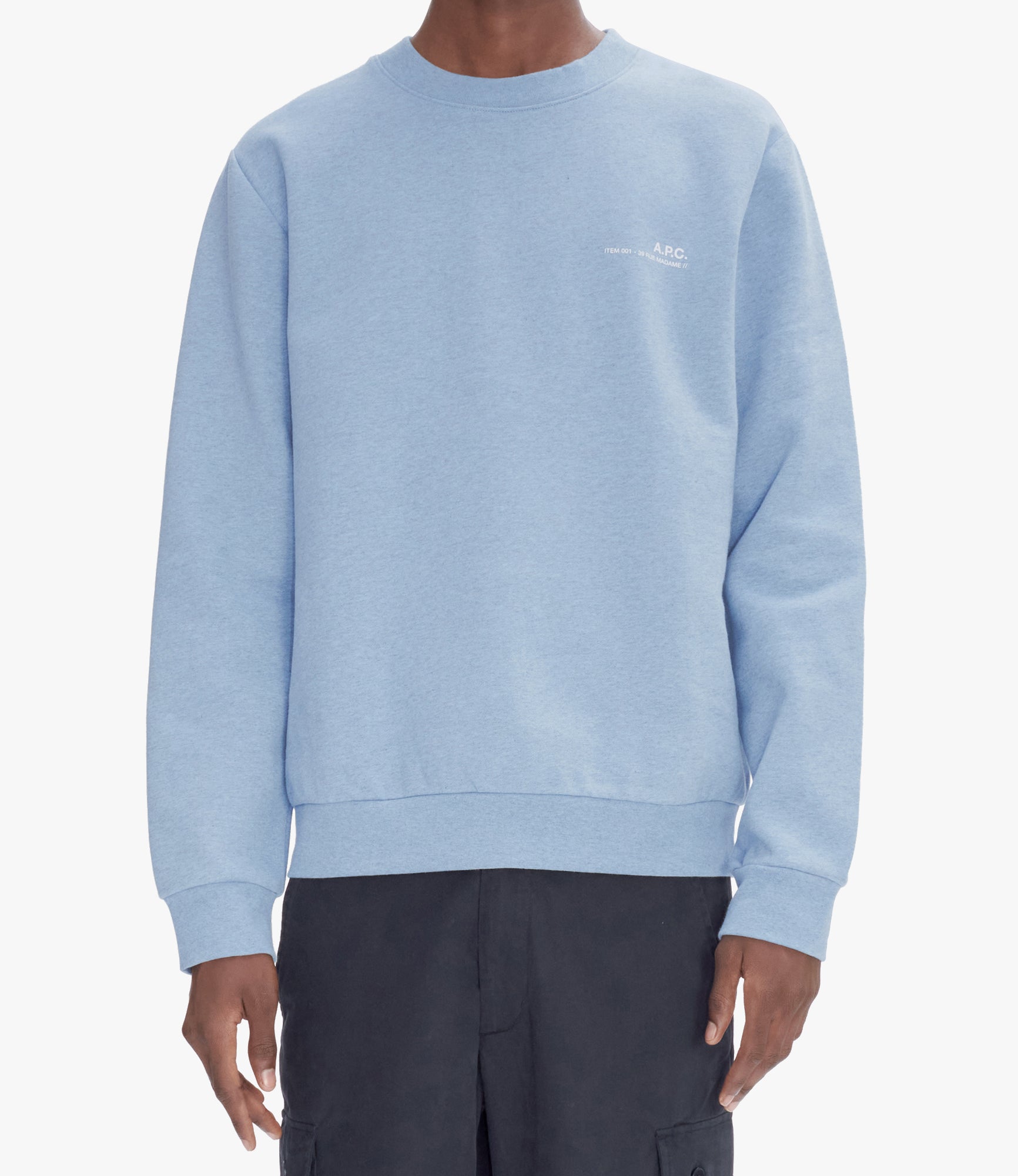 【関税&送料込】A.P.C. Standard Sweatshirt Standard Item Overdye sweatshirt | Napped organic fleece