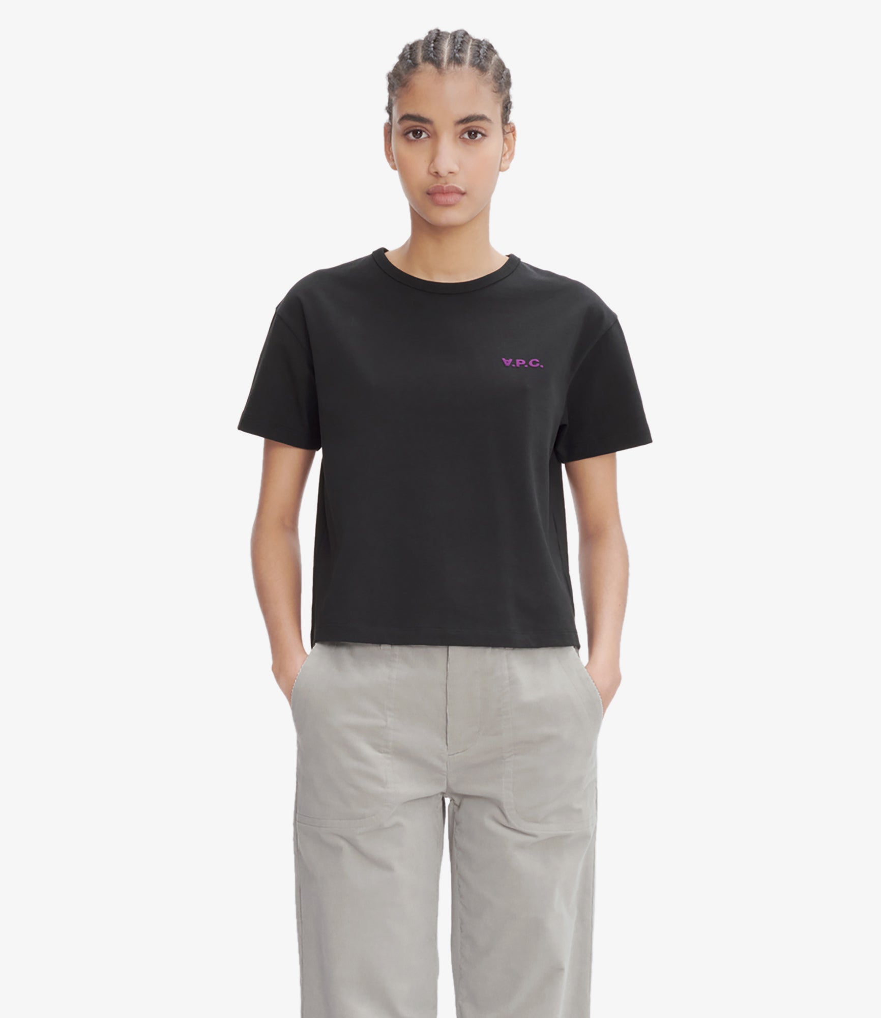 Boxy Petit VPC T-shirt | Organic jersey | A.P.C. Ready-to-Wear