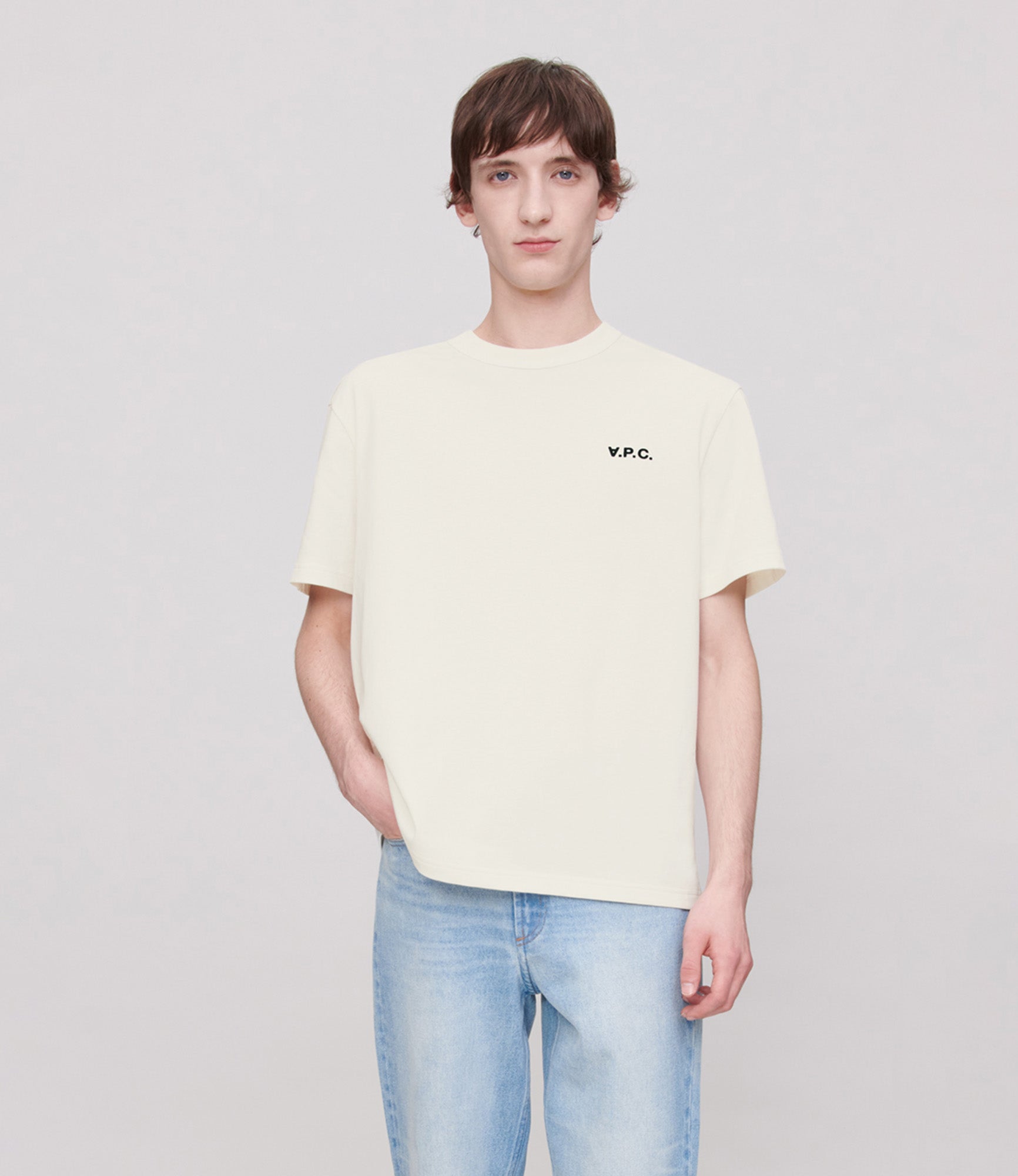 【送料&関税込】A.P.C. T-shirt Boxy Petit Vpc Boxy Petit VPC T-shirt | 100% cotton | A.P.C. Ready-to-Wear