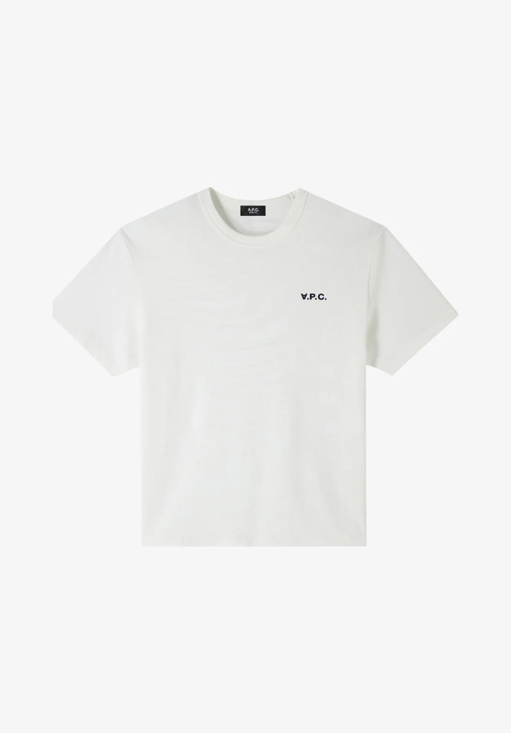 A.P.C. ホワイト Tシャツ M Boxy Petit VPC T-Shirt | Organic jersey | A.P.C. Ready-to-Wear