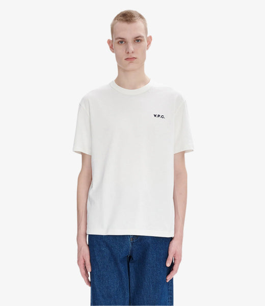 A.P.C｜ (T-SHIRT BOXY PETIT VPC (COHBQ F26390 TAE)) Boxy Petit VPC T-shirt | 100% cotton | A.P.C. Ready-to-Wear