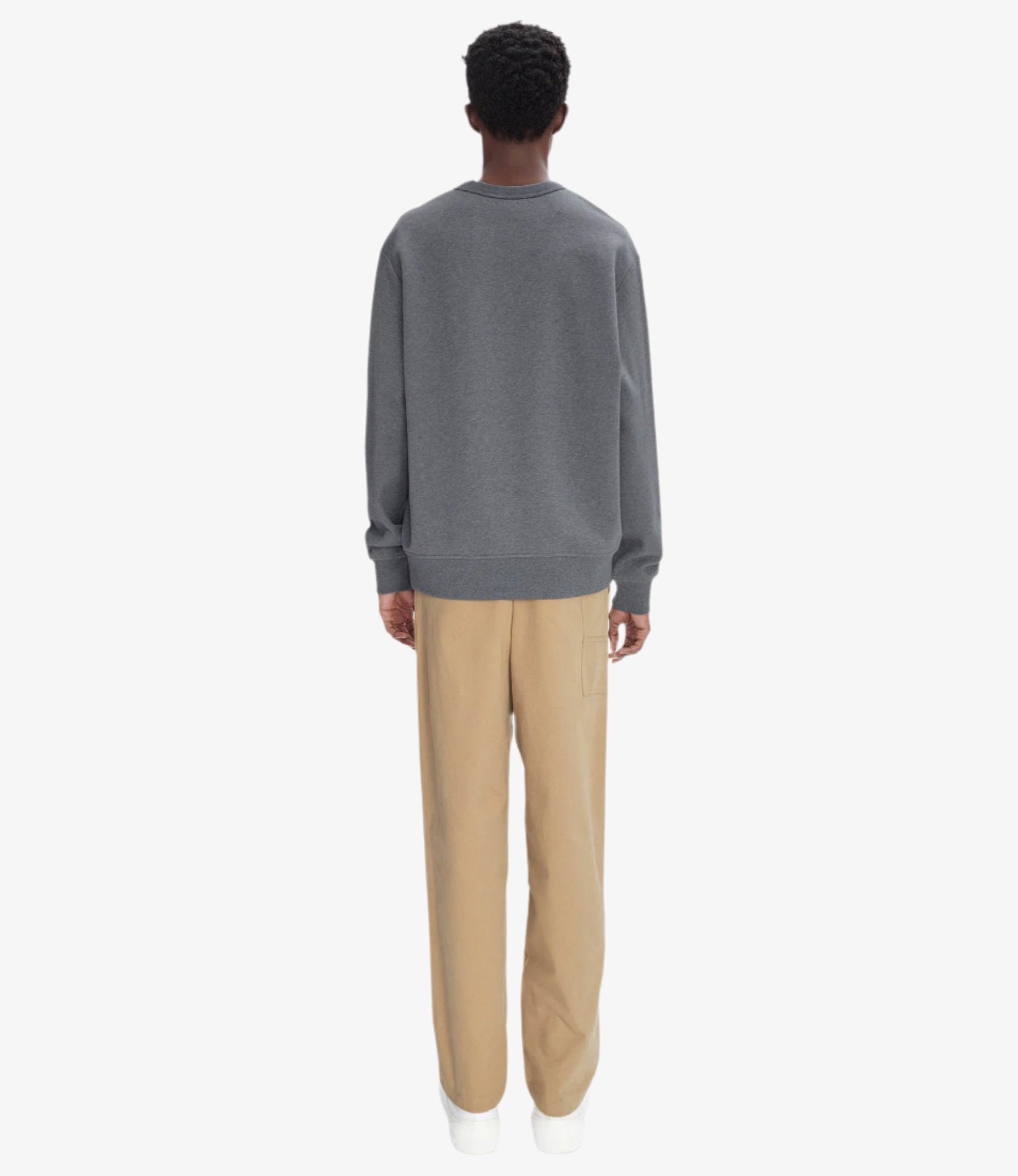 ★A.P.C.★ Grand VPC Regular Fit Sweatshirt Heather Gray Dar Oversize Grand VPC Unisexe sweatshirt | A.P.C.