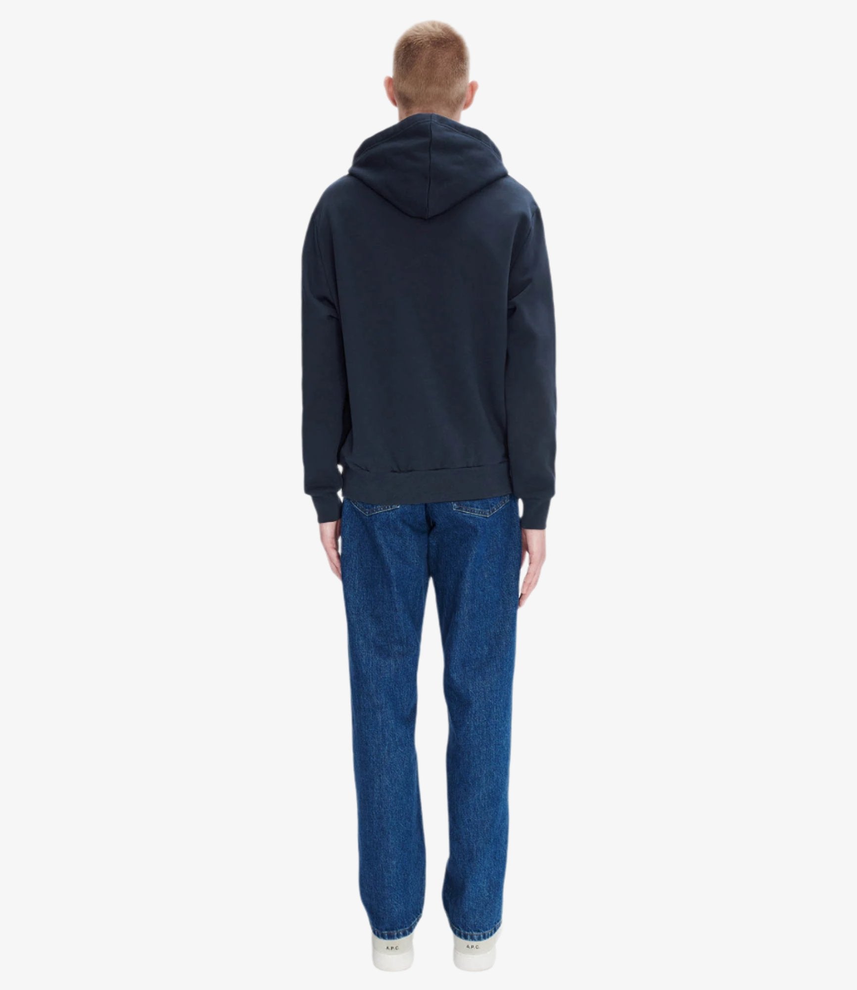 Boxy Petit VPC hoodie | Napped organic fleece | A.P.C. Ready