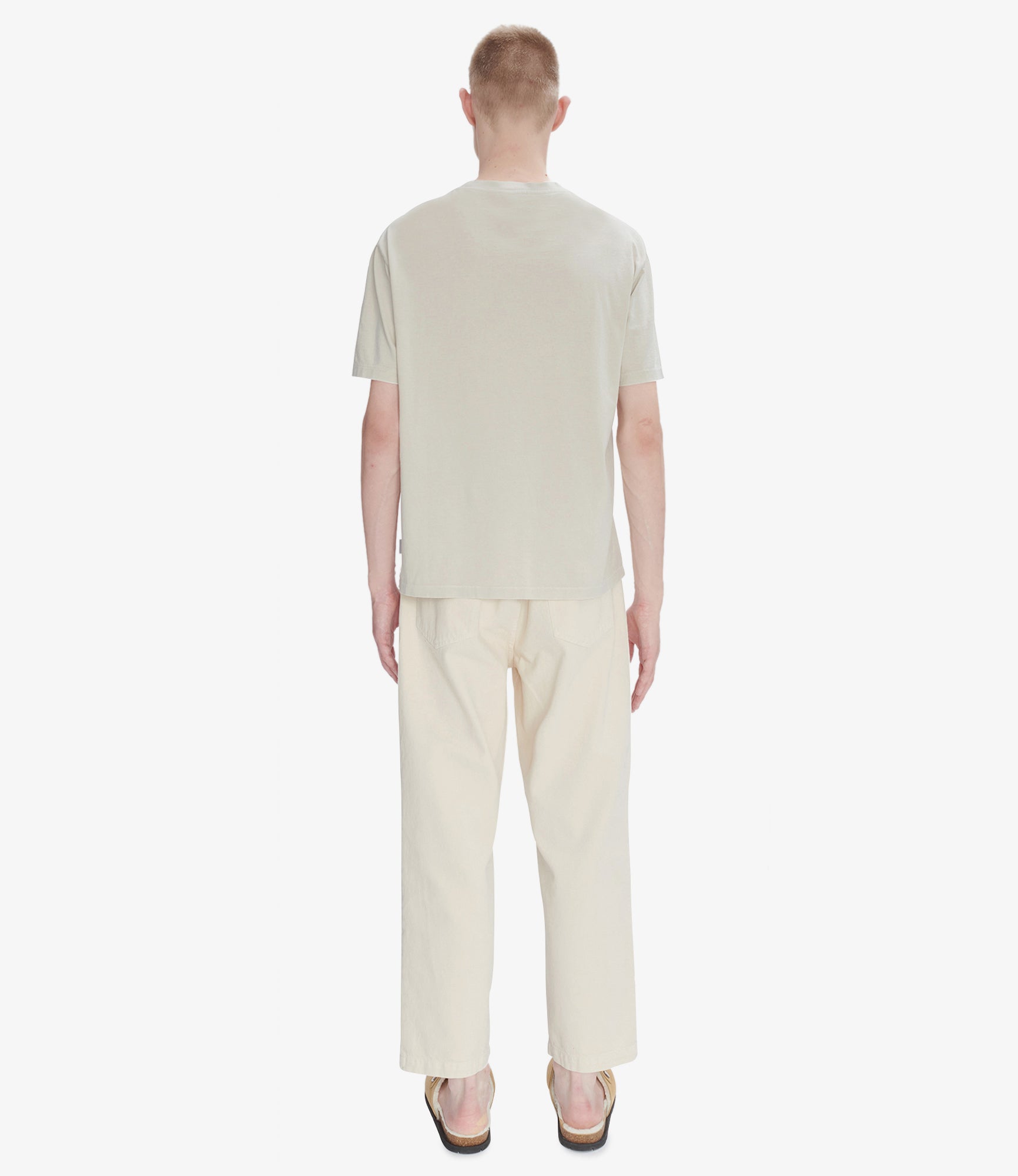 Boxy Tab T-shirt | Mineral-dyed organic jersey | A.P.C.