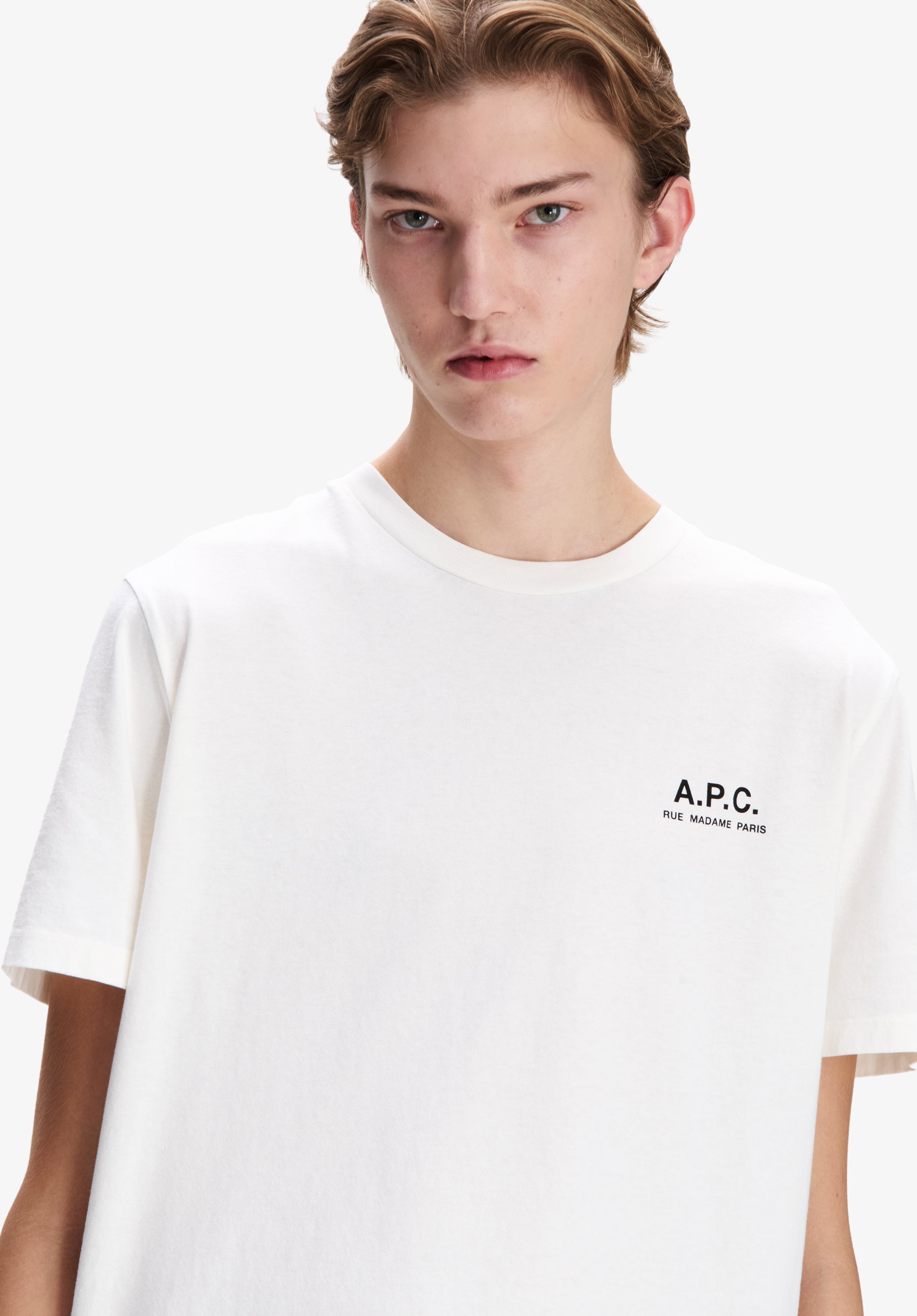 A.P.C. | T-Shirt With A.P.C. Rue Madame Logo | T-shirts